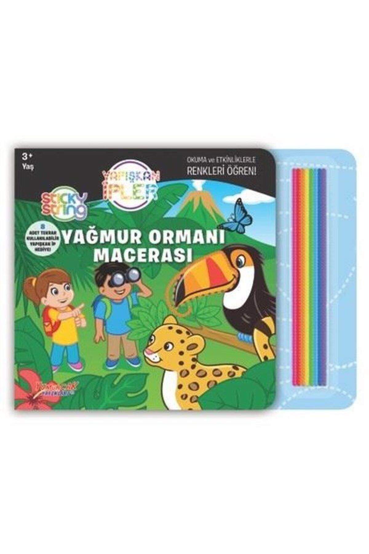 Karma Kitaplar Yağmur Ormanı Macerası - Yapışkan İpler