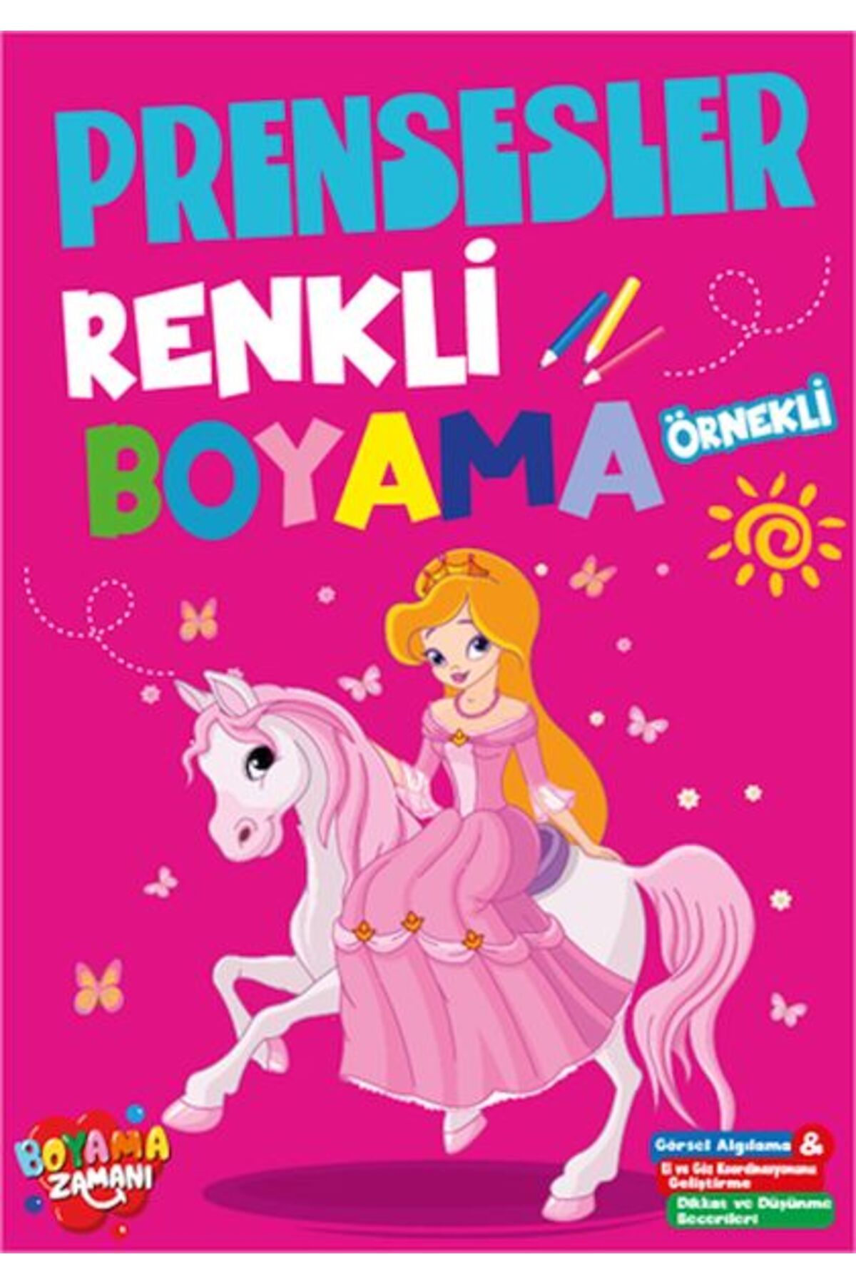 BOYAMA ZAMANI Renkli Boyama - Prensesler