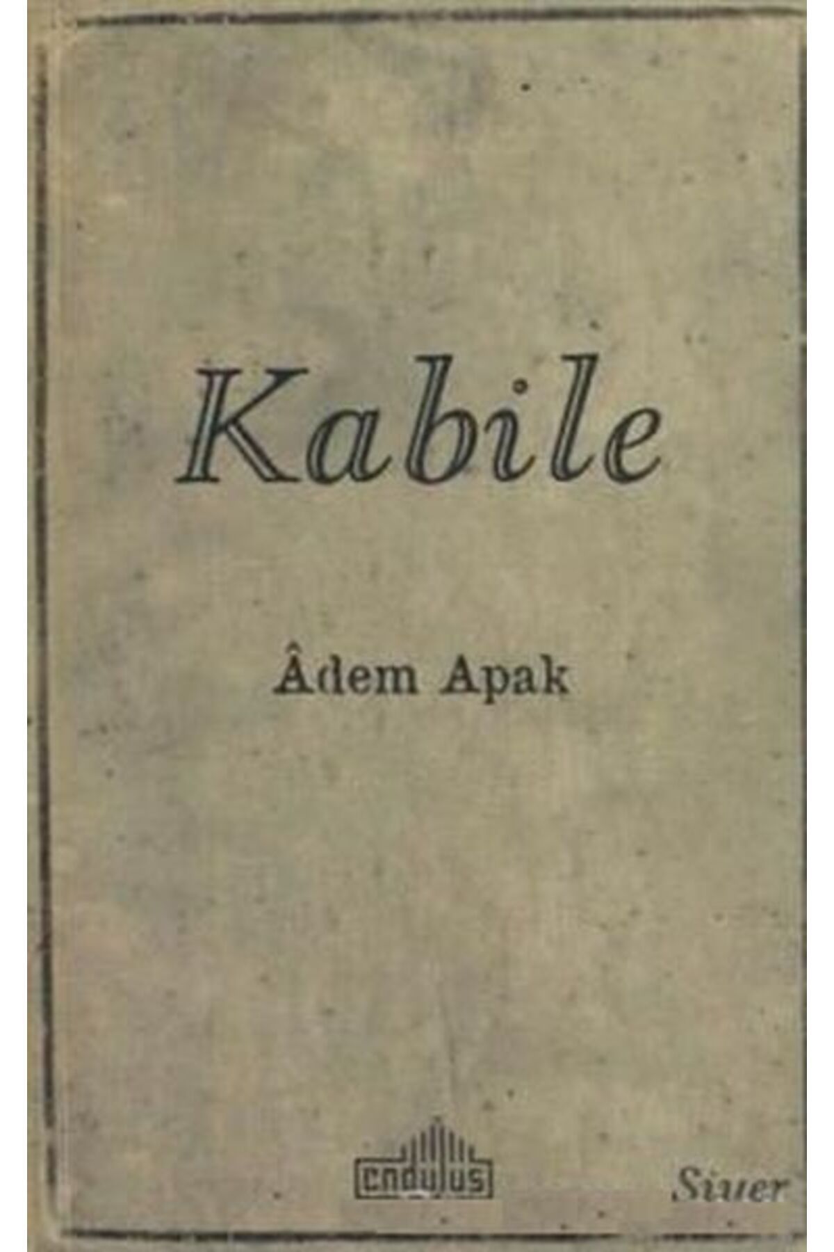 Endülüs Yayınları Kabile