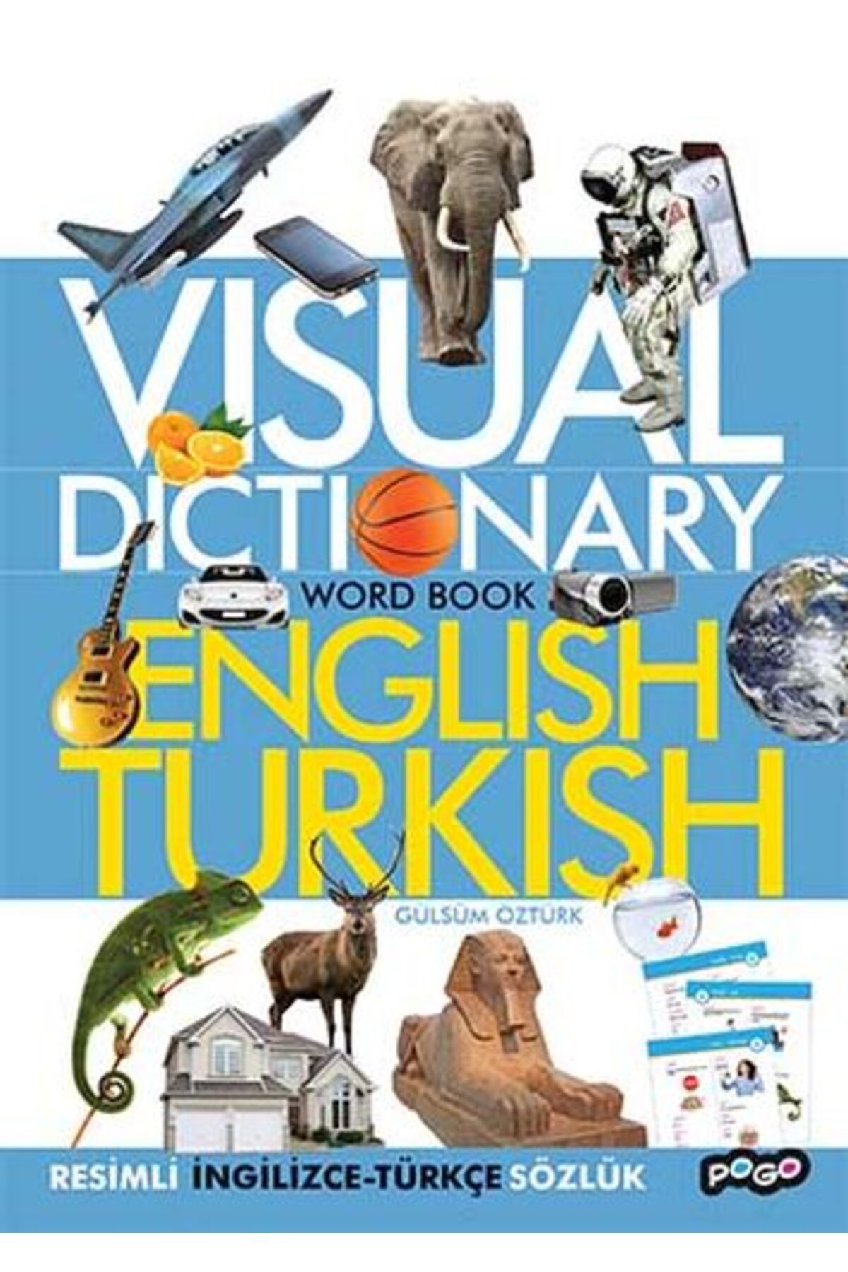 Pogo Çocuk Visual Dictionary Word Book English-Turkish