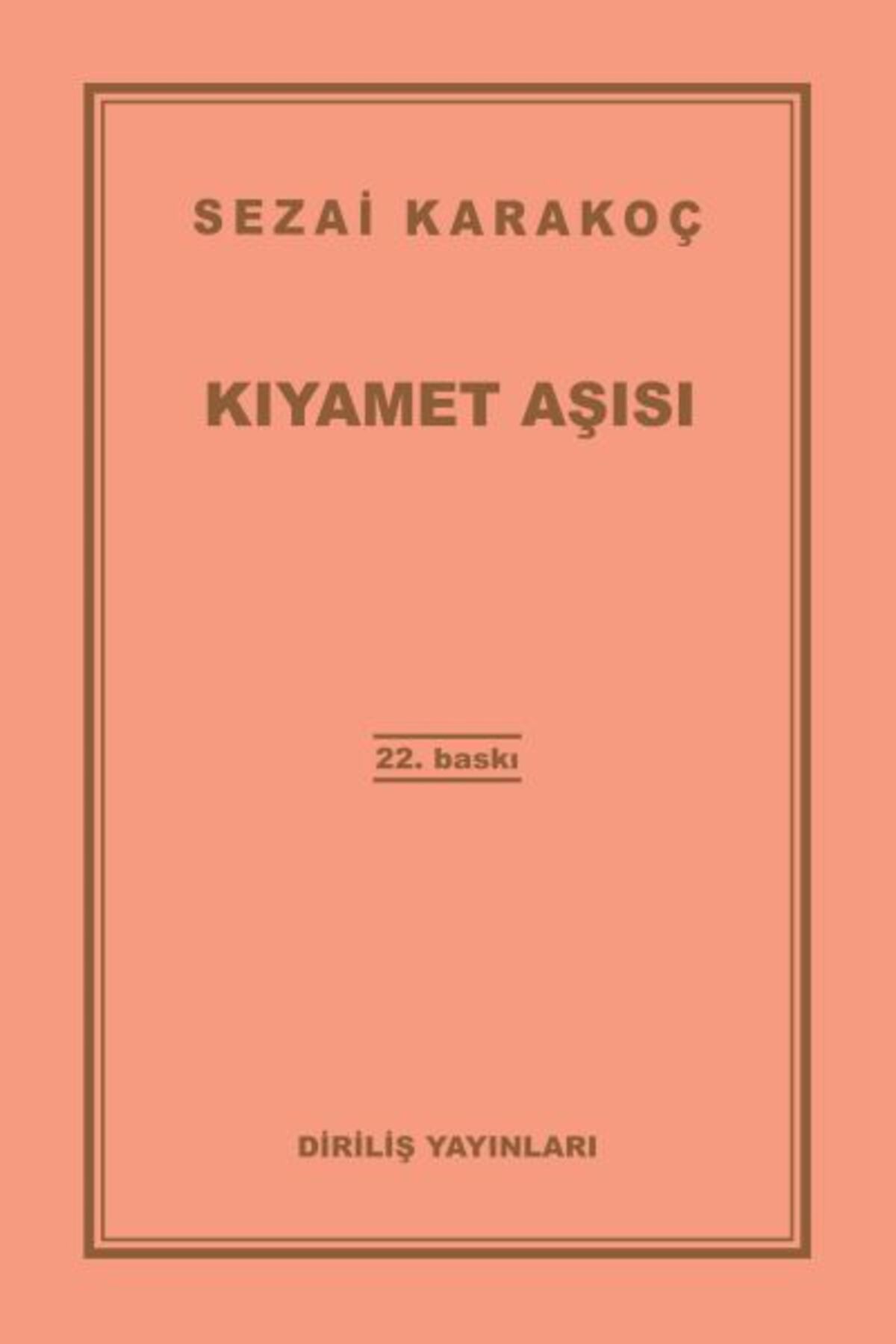 Diriliş Yayınları Kıyamet Aşısı