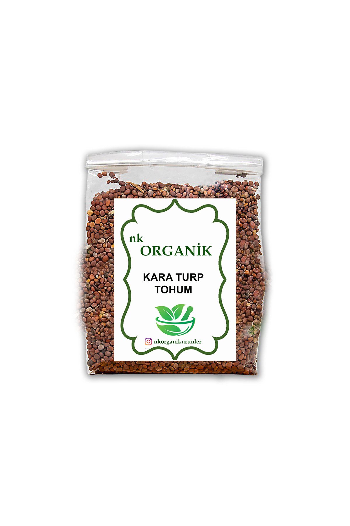 nk organik Kara Turp Tohumu Yeni Hasat 100gr
