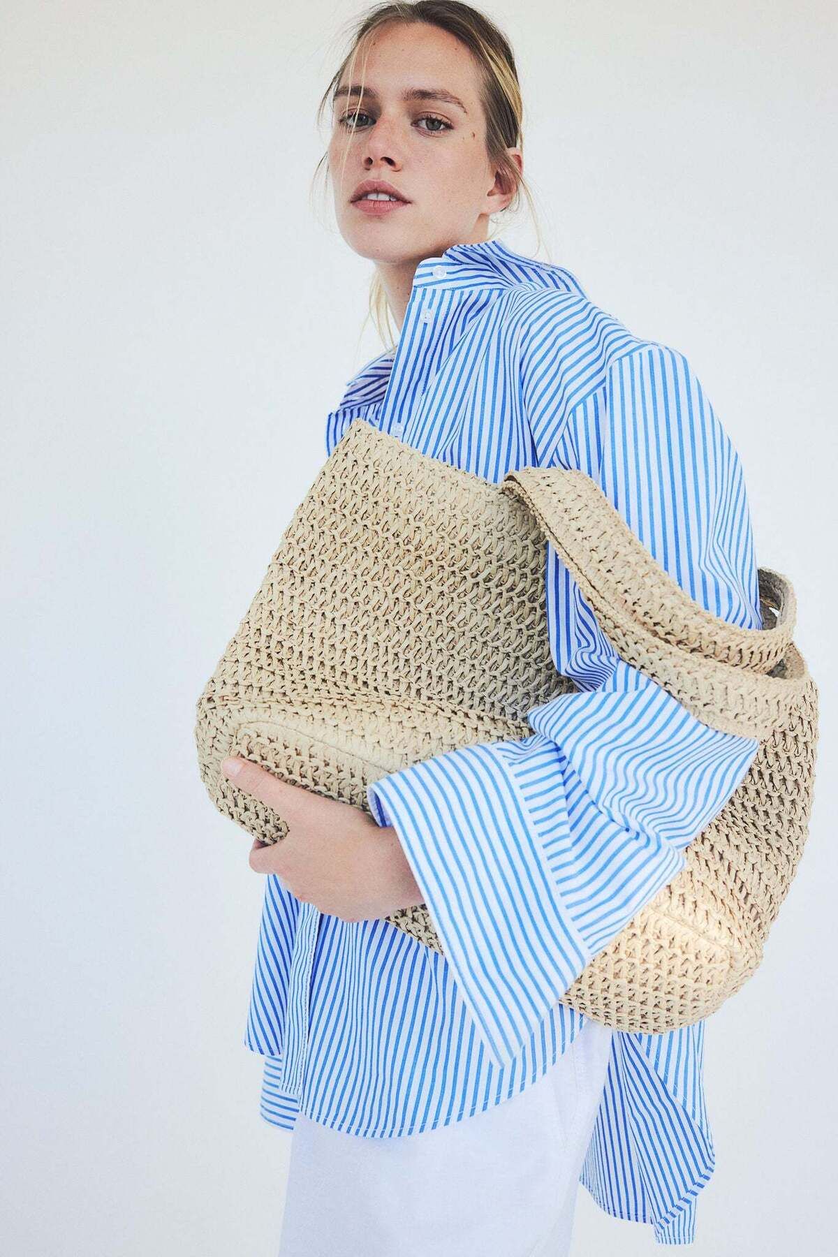 H&M-Straw shopper 6