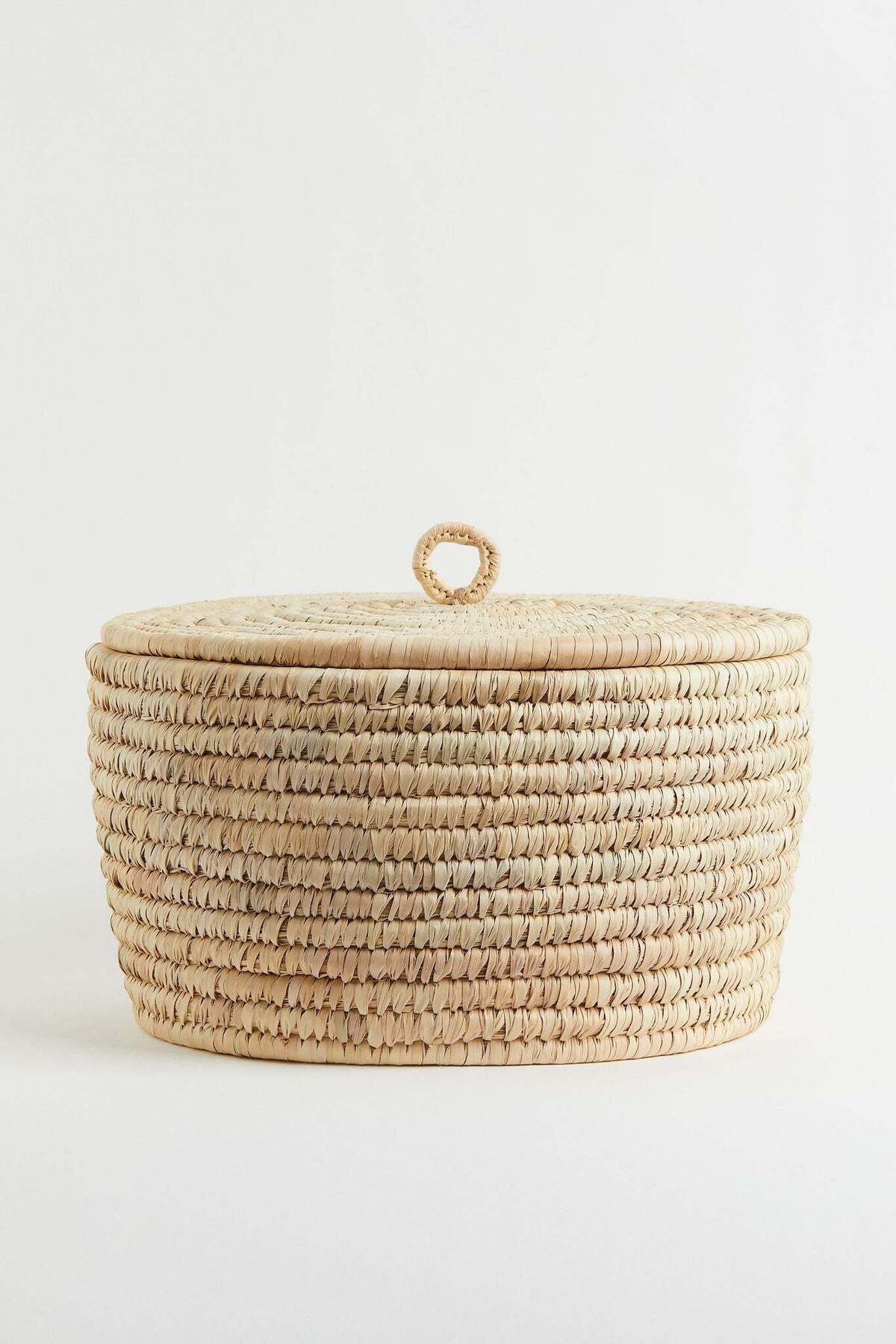 H&M-Braided straw basket 1