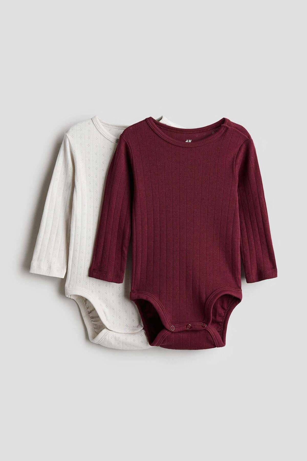 H&M-طقم مكون من قطعتين من البدلات ذات الأكمام الطويلة 2