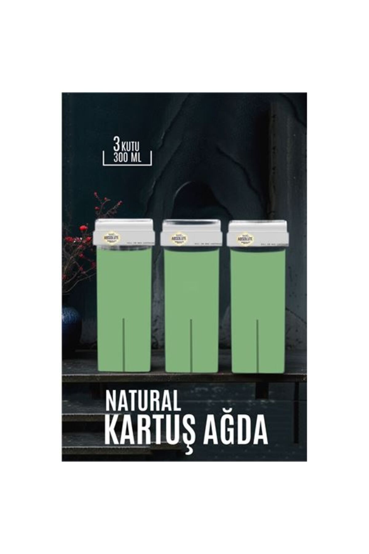 Takaz Global Absolute Natural Roll On Kartuş Ağda 100ML X3 Kutu