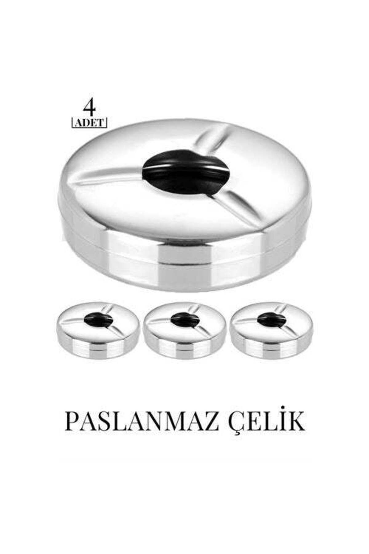 Takaz Global 4 lü Set Çelik Küllük Vercher Design