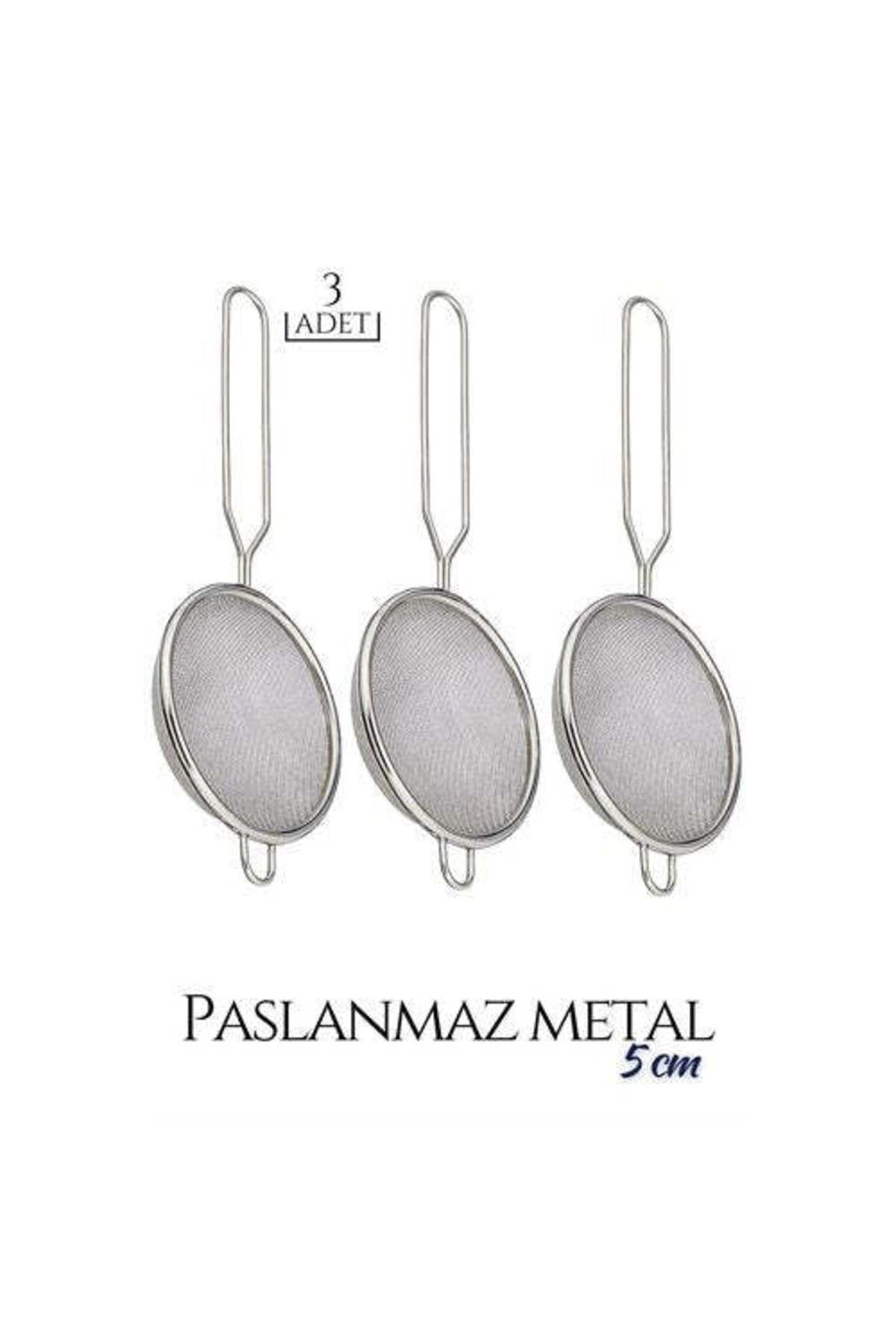 Takaz Global 3 lü Set Metal Çay Süzgeci Bellamy Design