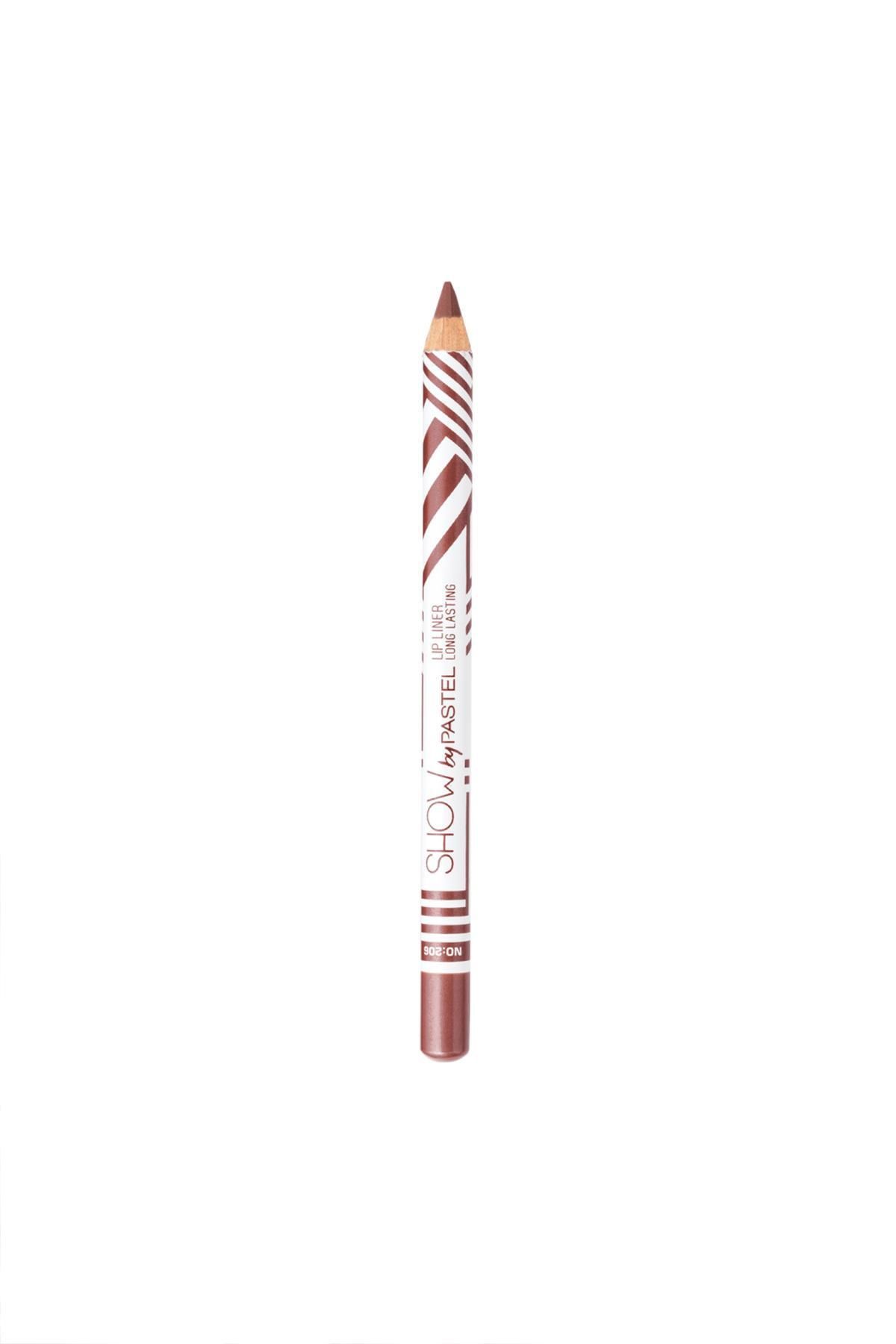 Show by Pastel Lip Liner Long Lasting - Dudak Kalemi 206