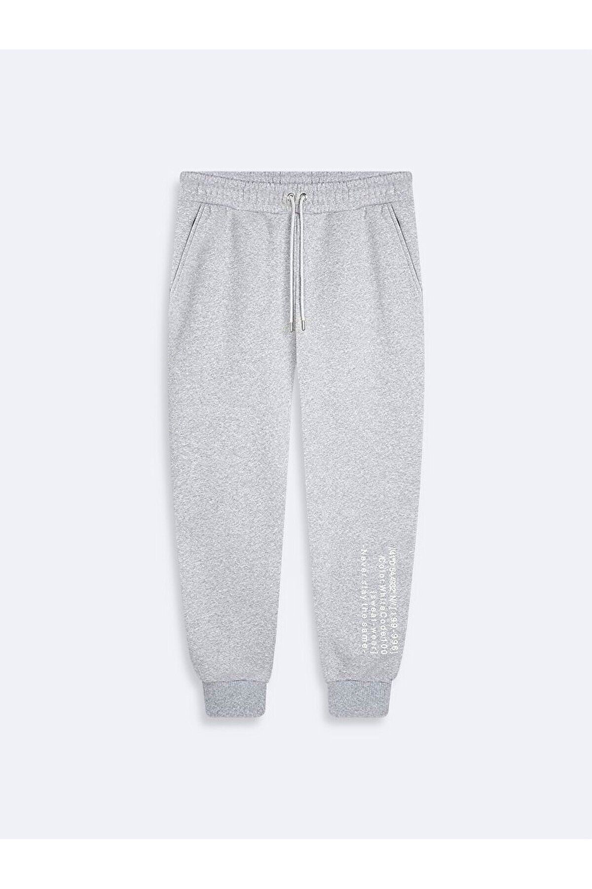 Ltb-Printed Jogger Gray Tracksuit 1