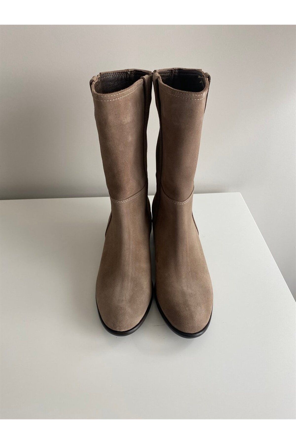 LA PASSION-Suede Mink Long Boots 2