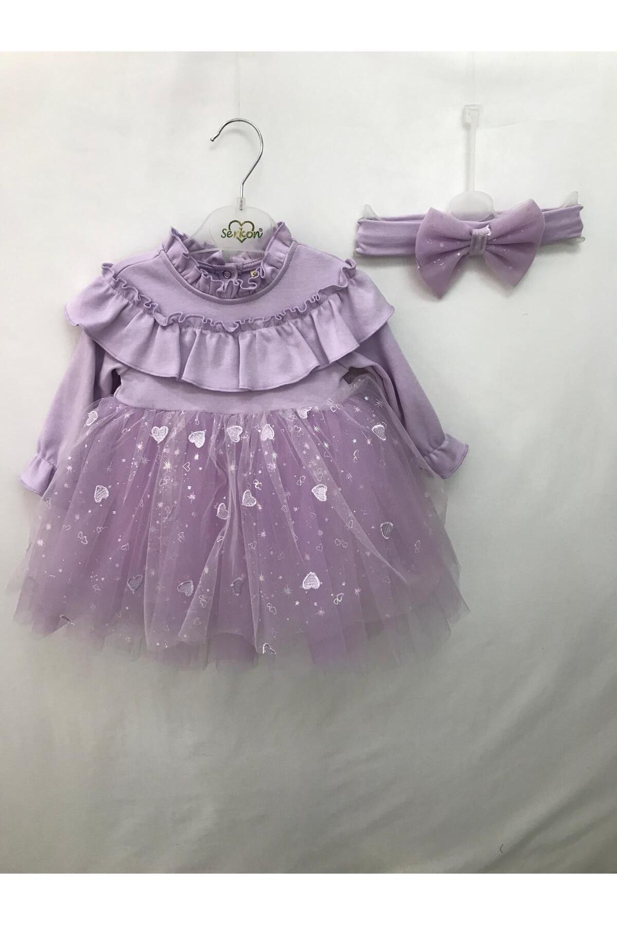 Serkon BABY-Lilac Valon Dress - Sweetheart Tulle, Model 152.0569 3