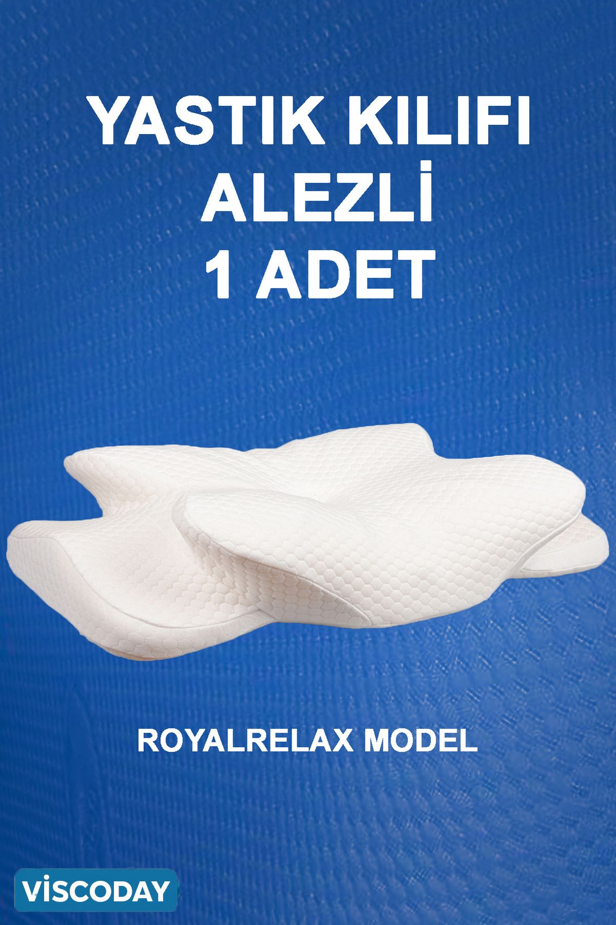 viscoday RoyalRelax Yastık Kılıfı  Alez Li Su Geçirmez Yastık Kılıfı 1 Adet