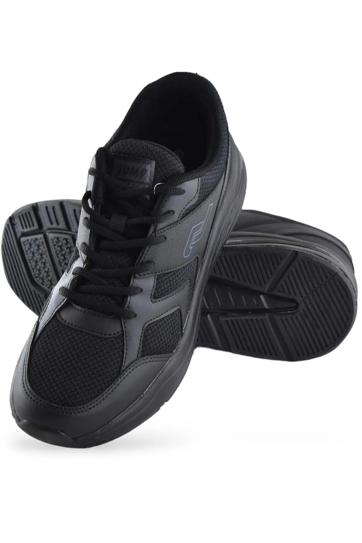 30522 Siyah Kömür Ortopedik Memory Foam System Günlük Yürüyüş Sneaker Spor Ayakkabı — مشکی ANIL AYAKKABI Jump 30522 — تصویر 5 از 8