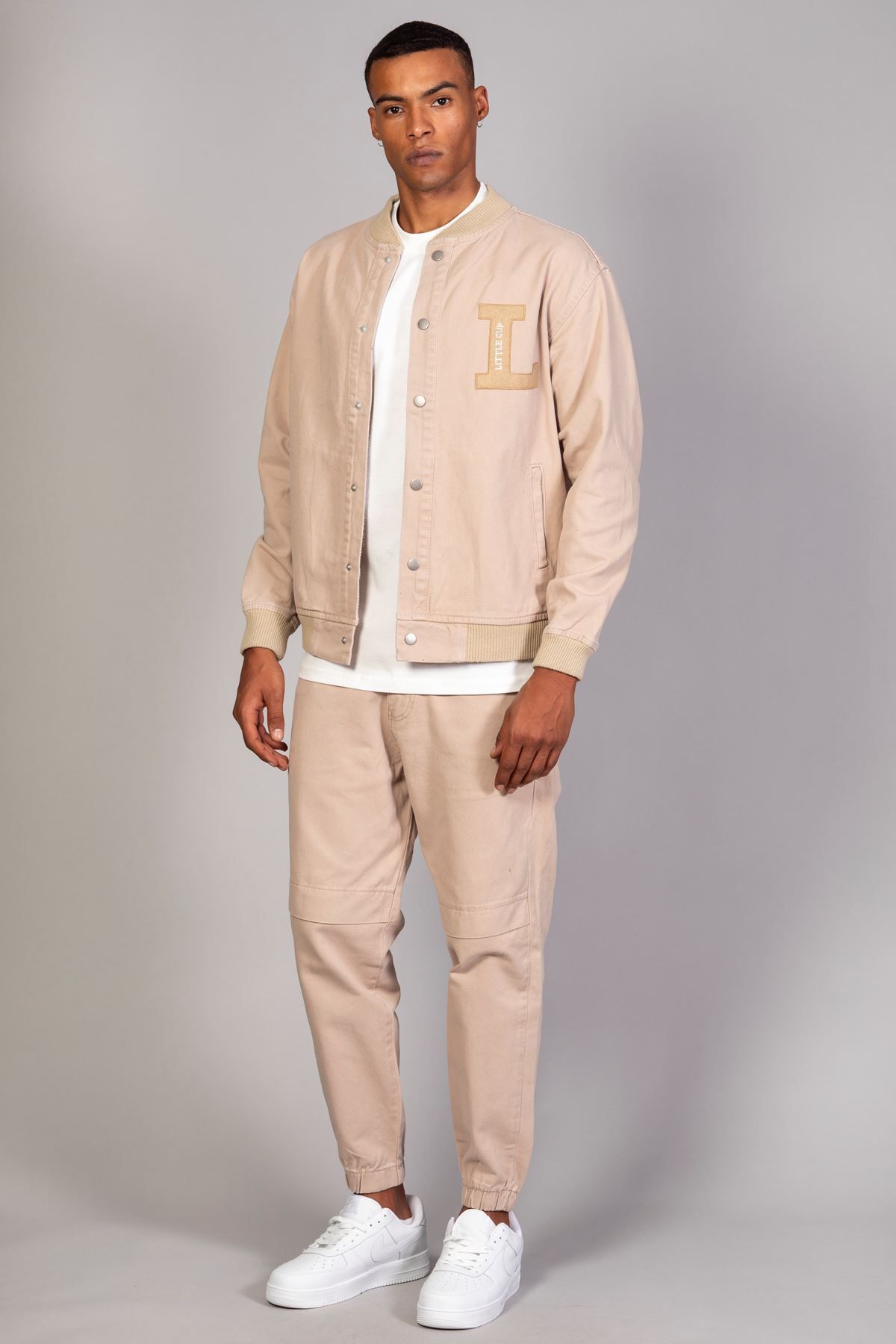 کت نود مردانه BEIGE مردانه'S بزرگ اندازه RIBANA JEANS LTC Jeans