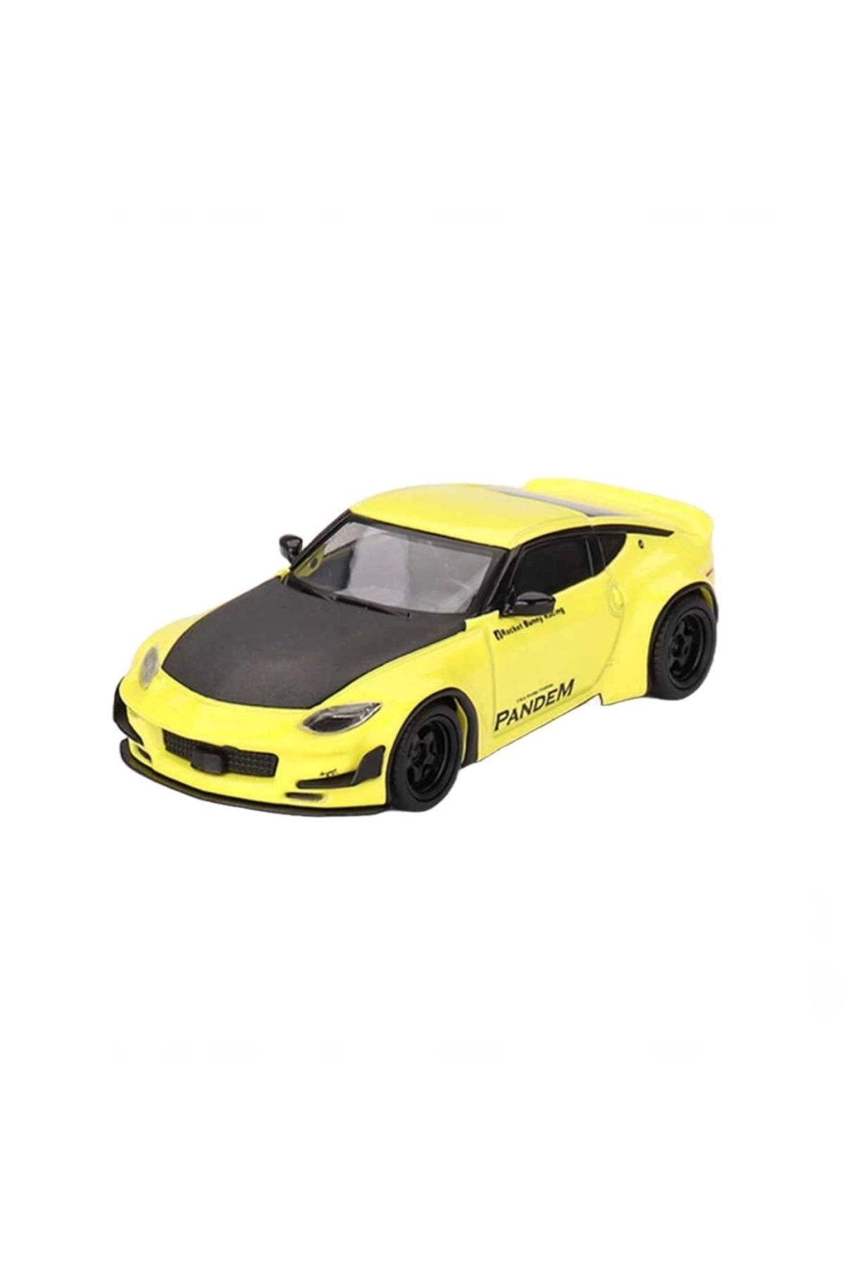 SYNOPE Çocuk Mini GT 1/64 Nissan Z Pandem Ikazuchi Yellow