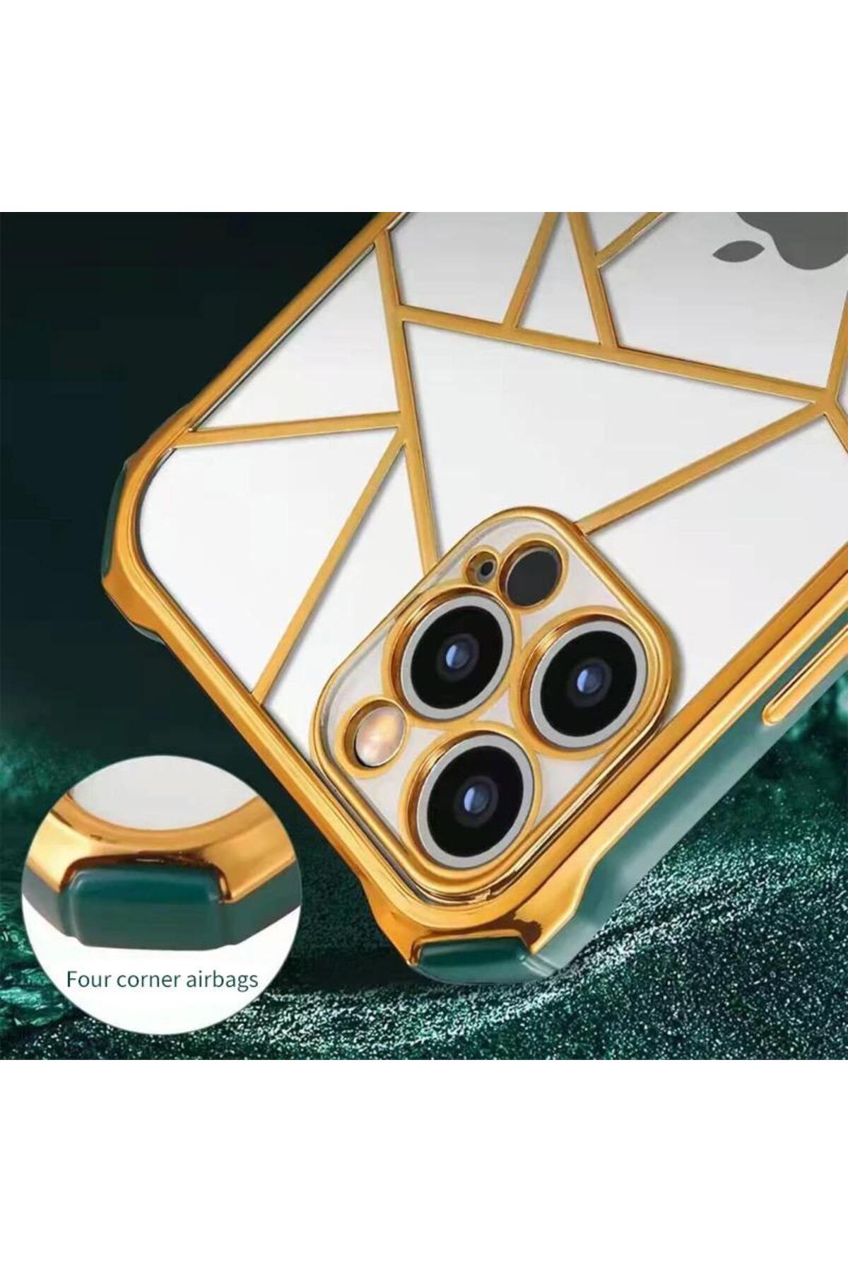 ZETT iphone 11 uyumlu Elektro Lazer - Süper Darbe Emici - Kamera Korumalı Lüks Lazer Kılıf Arka Kapak fotoğrafı 5 (önizleme)