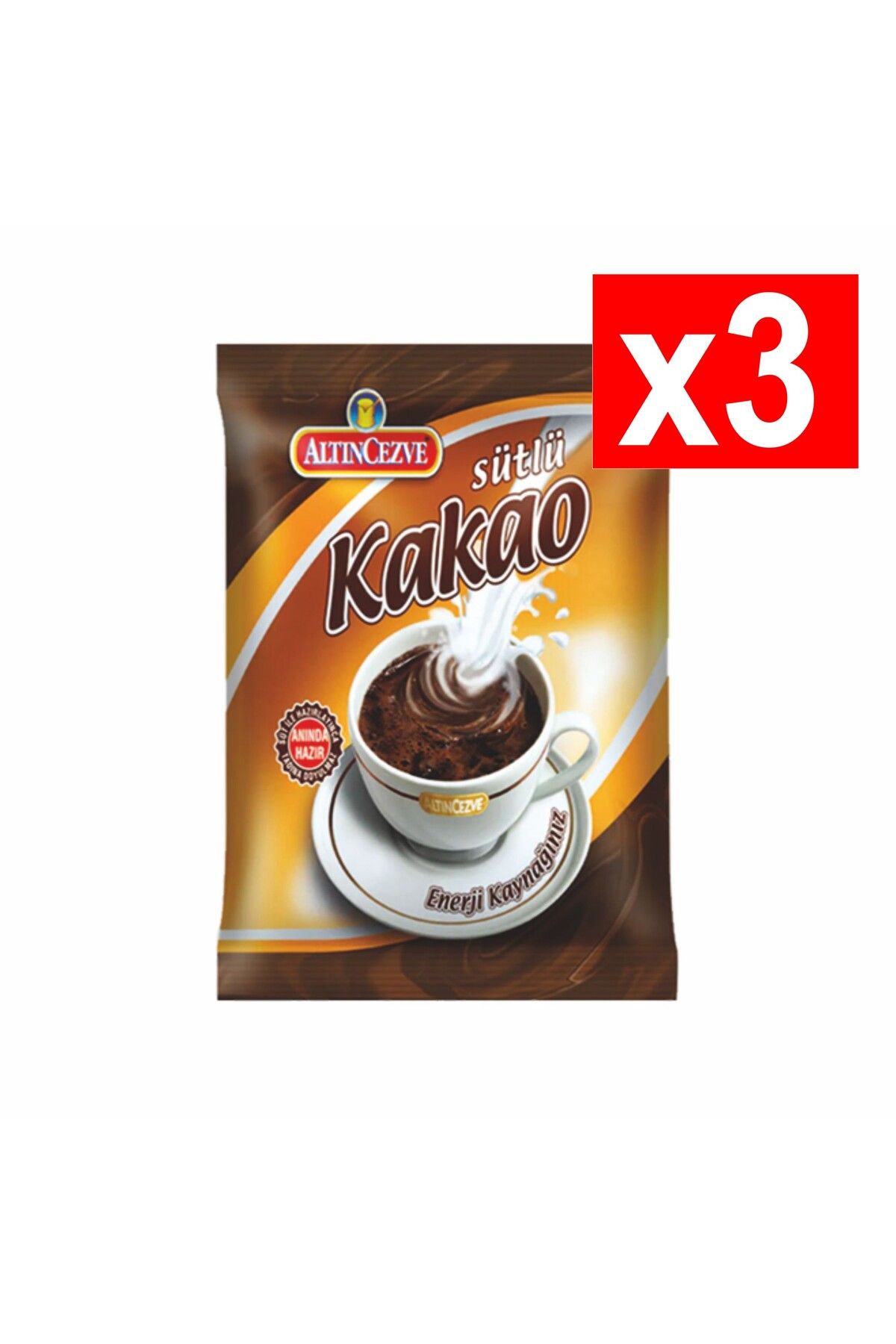 Altıncezve Sütlü Kakao 250 gr X 3 Adet