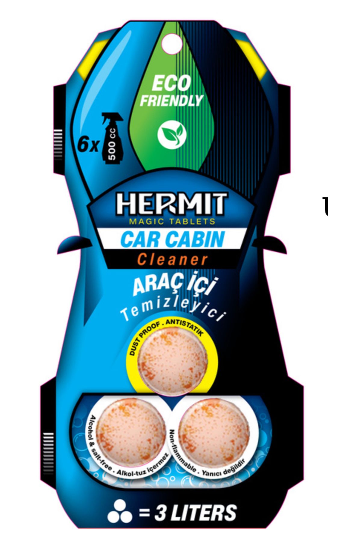 hermit HERMİT Supercleaner Araç İçi Temizleyici Car Cabin Cleaner