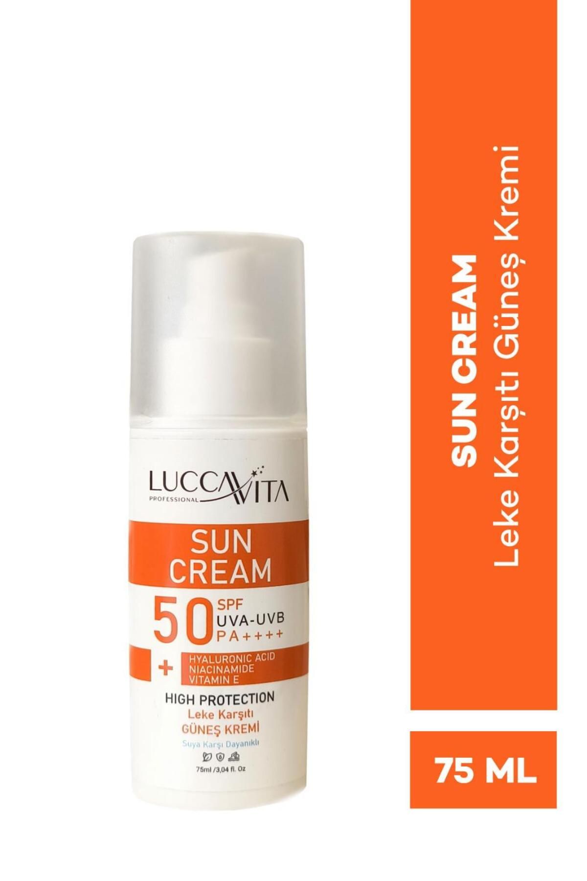 Lucca Vita Leke Karşıtı Güneş Kremi SPF 50+