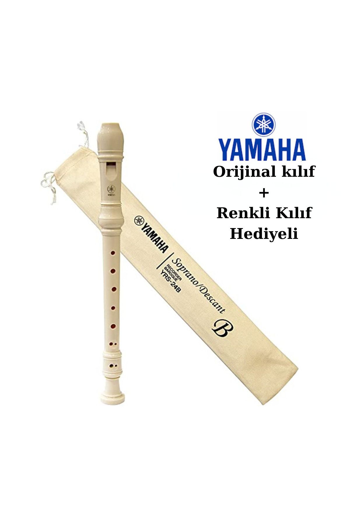 Yamaha Yrs23 Soprano Blok Flüt ( Orijinal Kılıf Hediyeli)