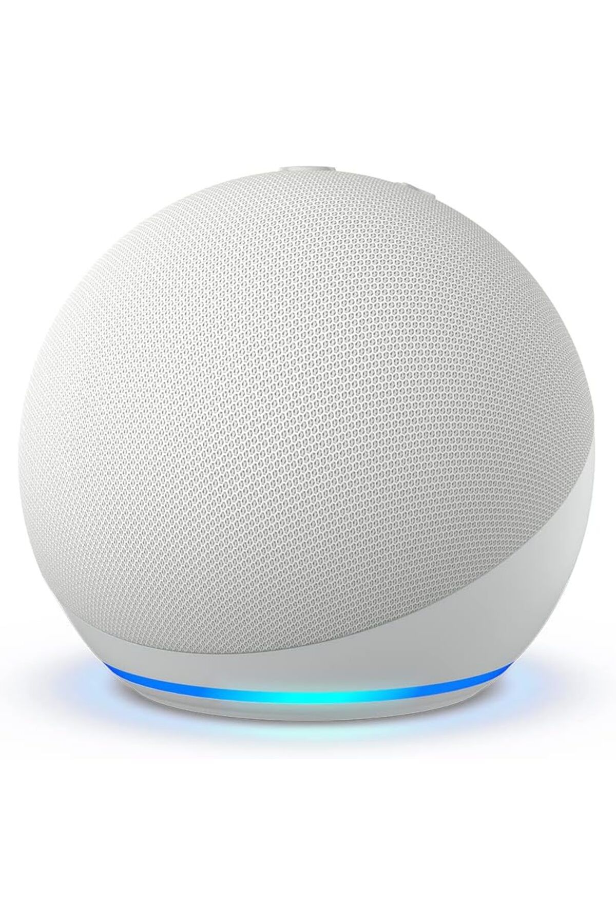 Amazon-مكبر صوت ذكي بتقنية البلوتوث من Echo Dot من الجيل الخامس مع أليكسا باللون الأبيض 1