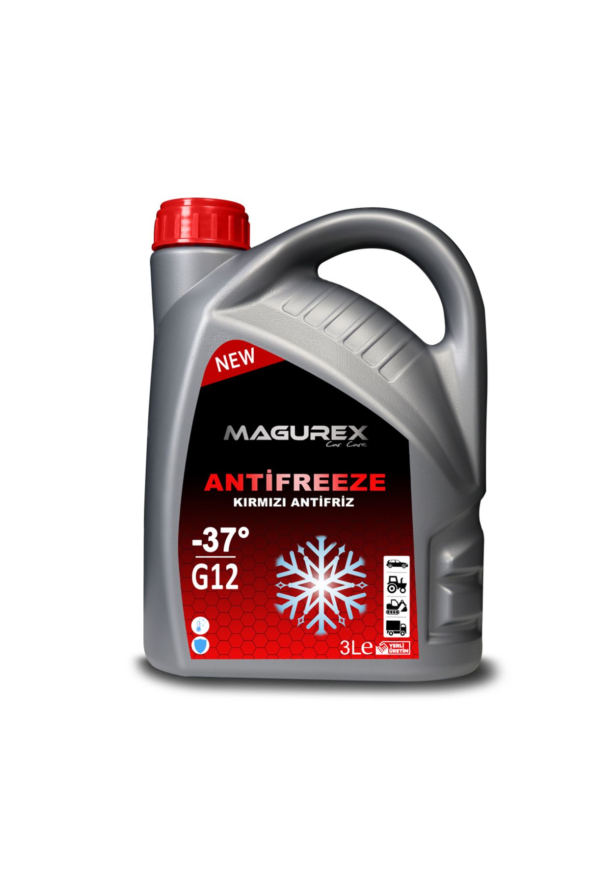 MAGUREX Kırmızı Organik  Antifriz 3 L -50°