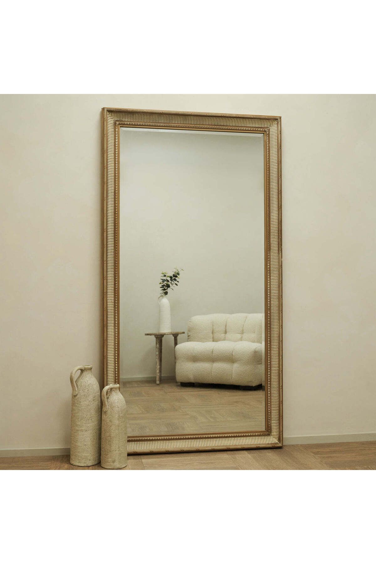 Felicity Mirror 185x100 cm Dekoratif Tasarım Ahşap Boy Aynası - Eşsiz Dekor Aynası - Pinterest Boy Aynası