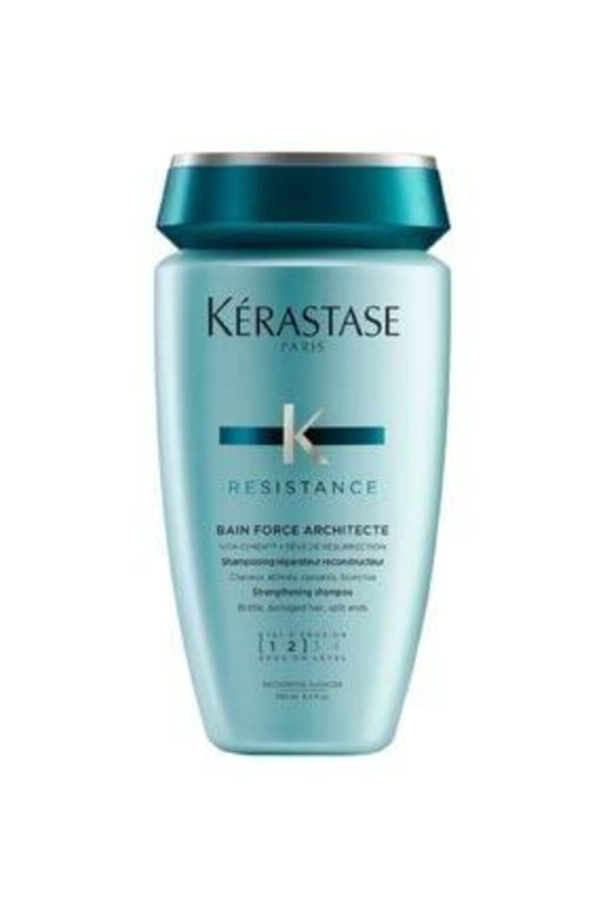 Kerastase YENİ-252Resistance Bain Force Architecte Repairing saç bakım şampuanı 250ml EVA25