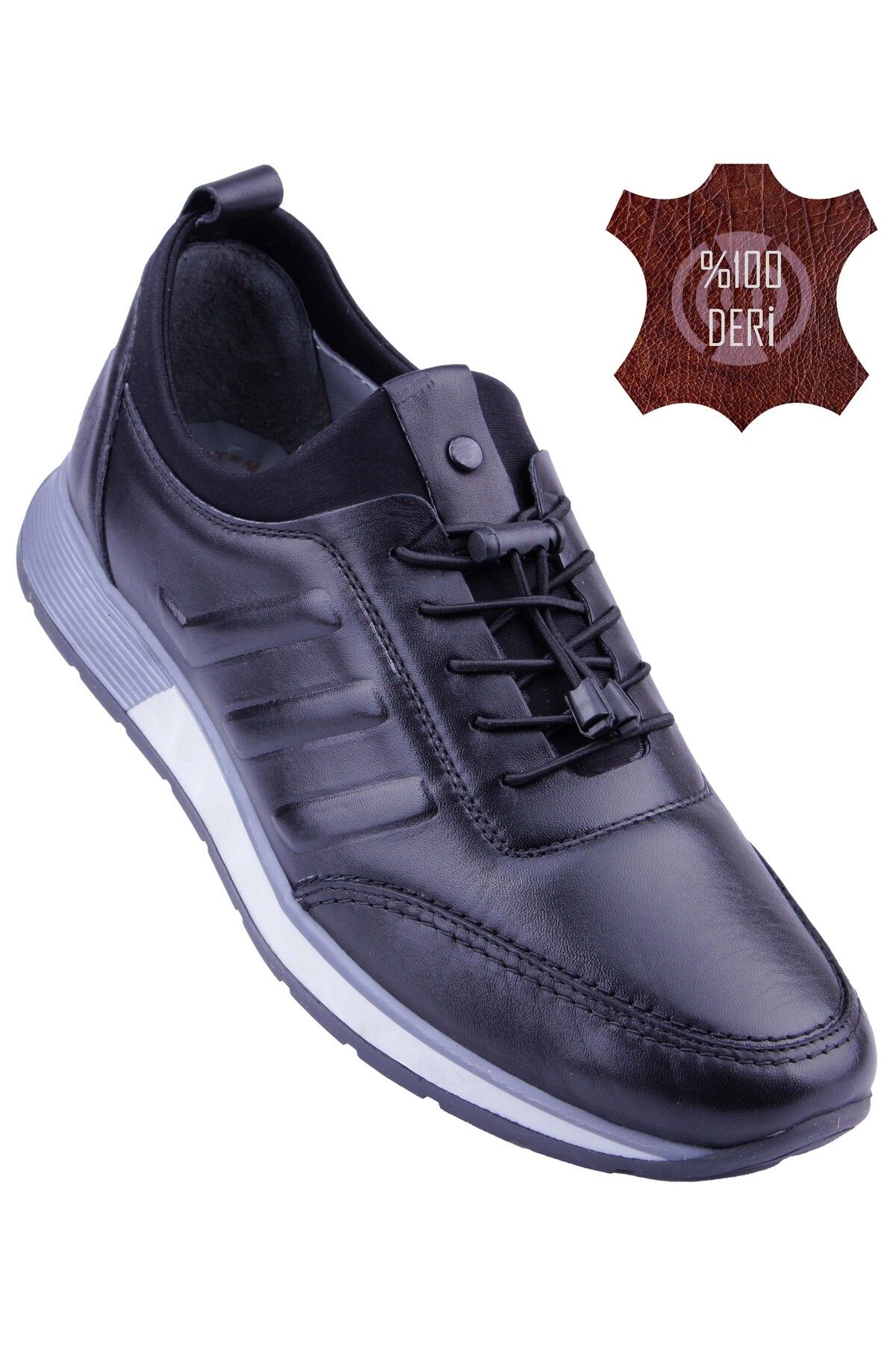 DETECTOR-Orthopedic Genuine Leather Sports Shoes - Inner and Outer RY950 1