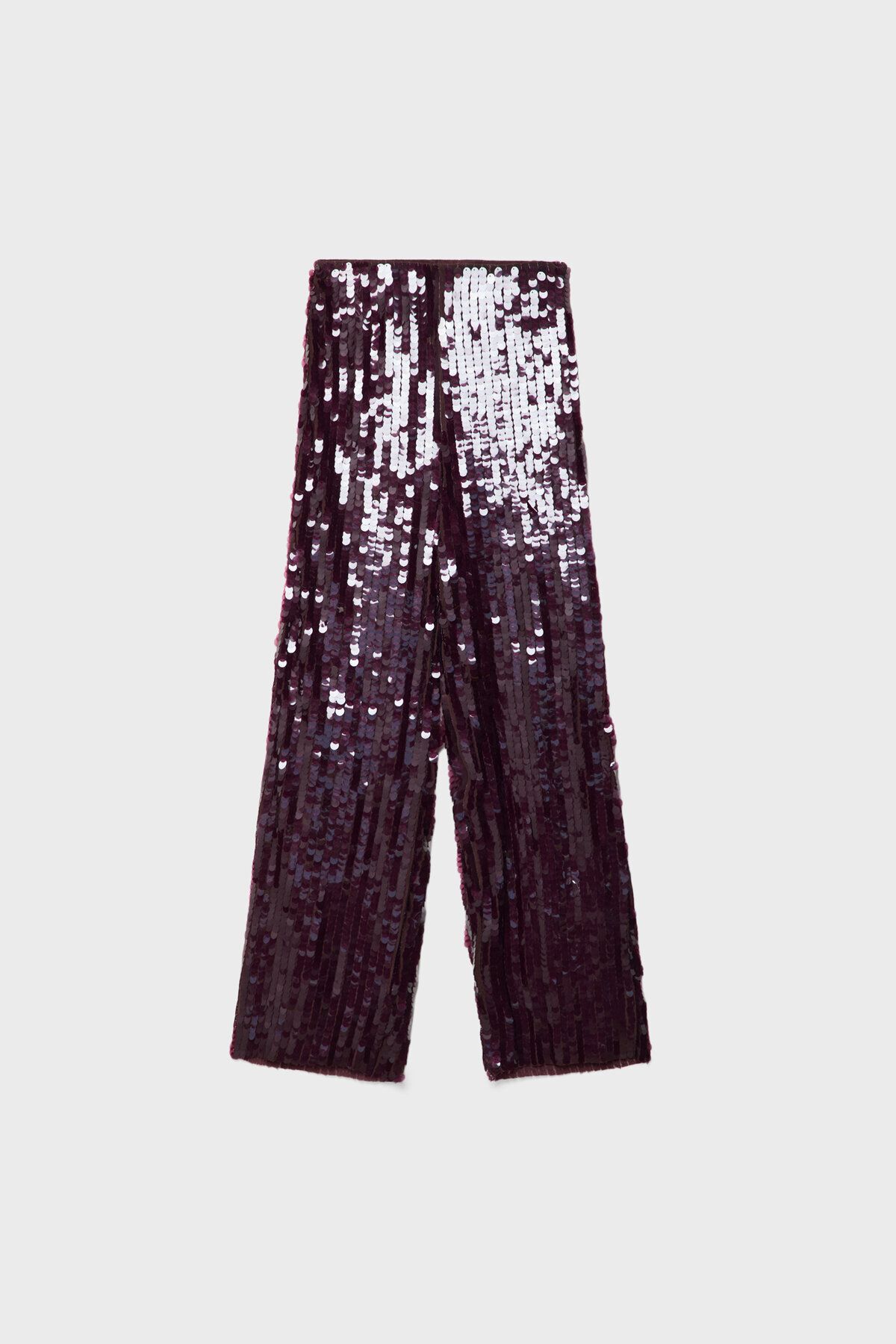 Stradivarius-Long sequinned trousers 5