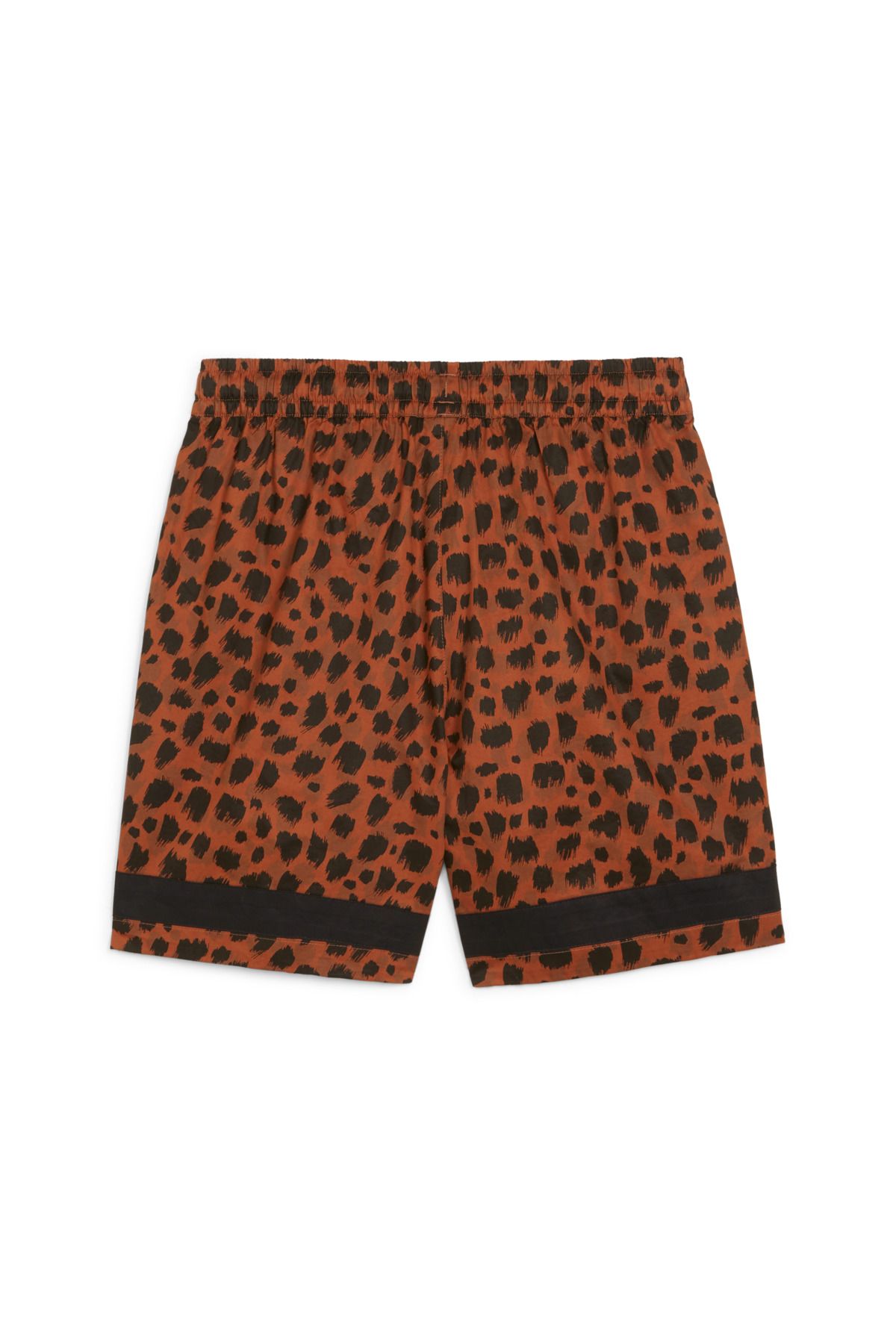 Puma-Brązowe spodenki sportowe 62432381 2