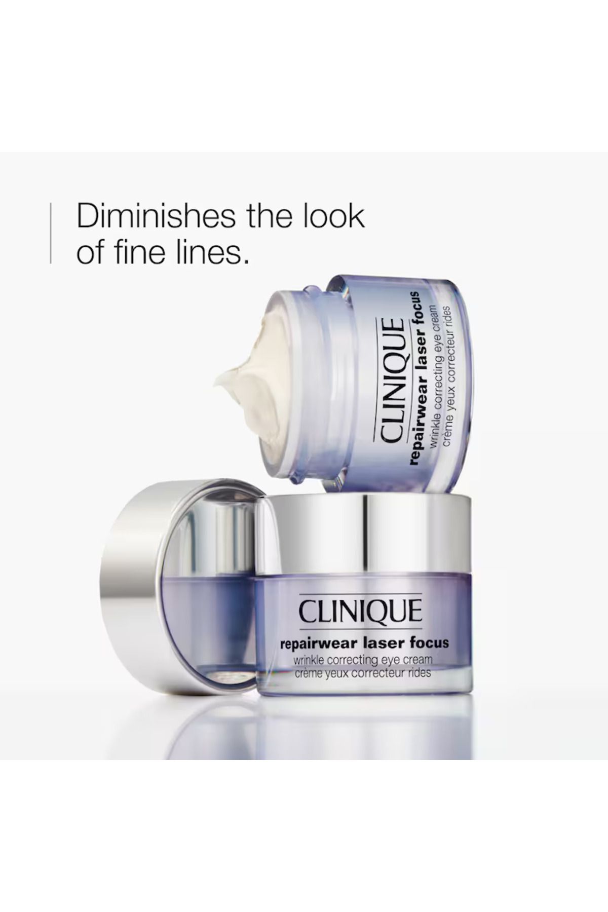 Clinique کرم مراقبت از محیط چشم لیزری فوکوس ریپیرور کرم مرطوب کننده 15 میلی لیتر