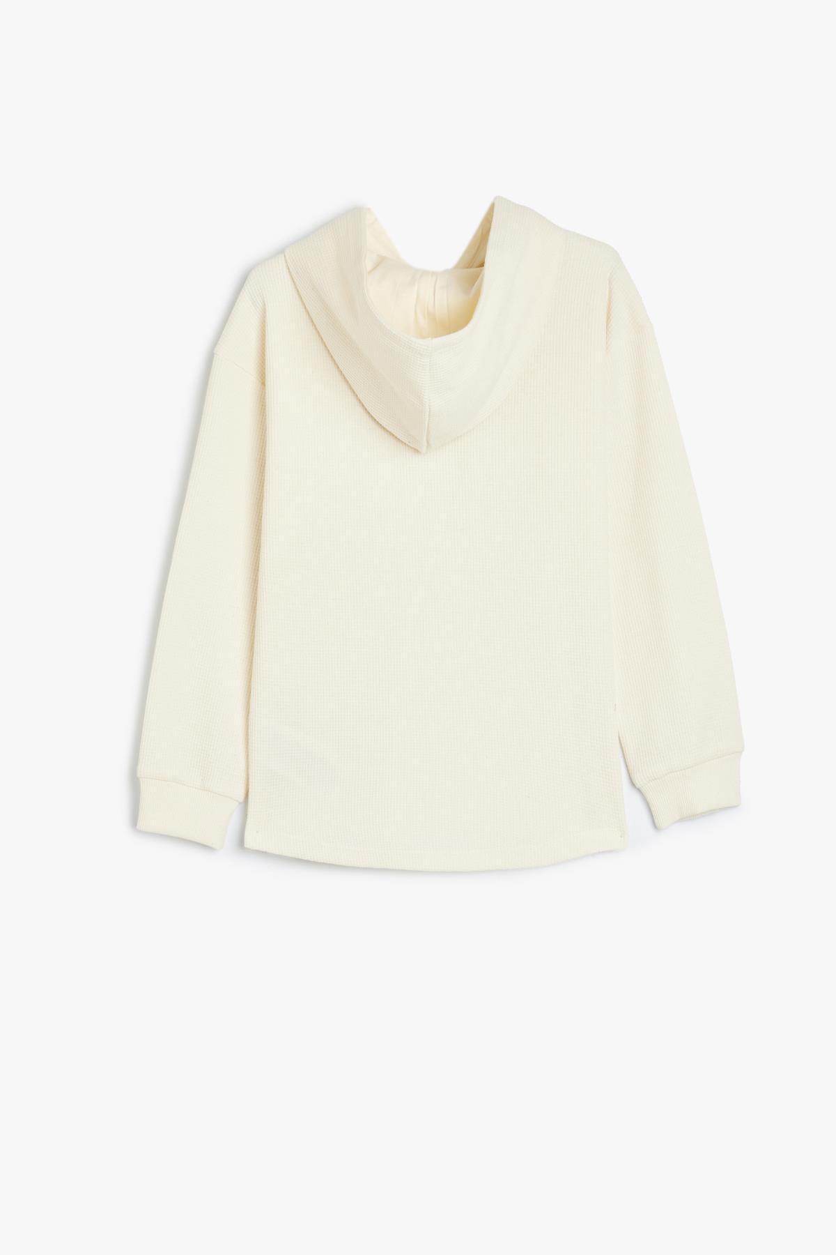 سویشرت پسرانه اکرو Koton | 5WKB10244TK اورجینال - تصویر 2