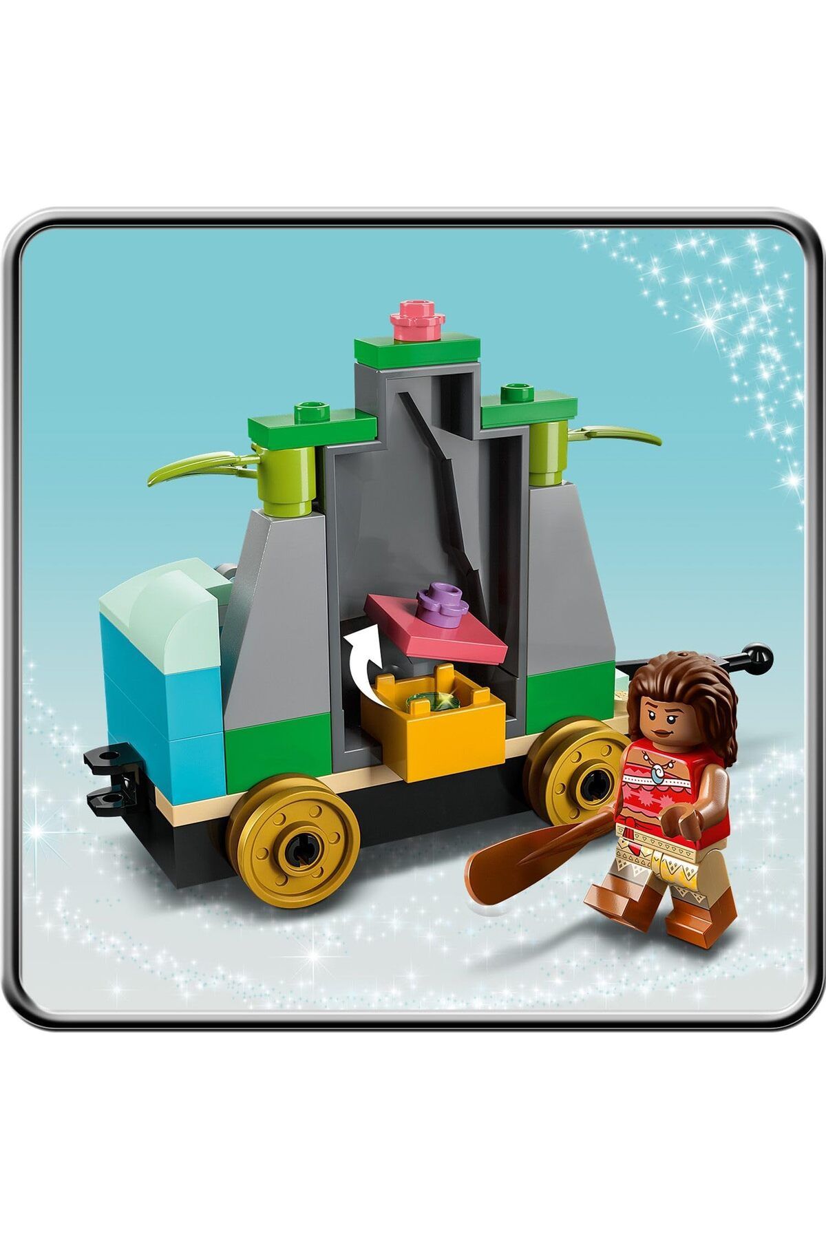 ست ساختنی ® Disney قطار جشن - اسباب بازی ساختنی LEGO برای کودکان 4 سال به بالا (200 قطعه) LEGO