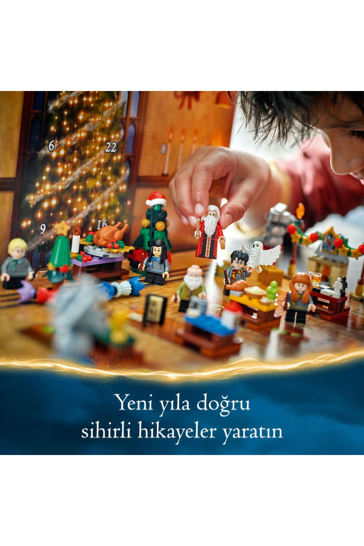 لگو Harry Potter | تقویم سال نو جادویی هاگوارتز   LEGO