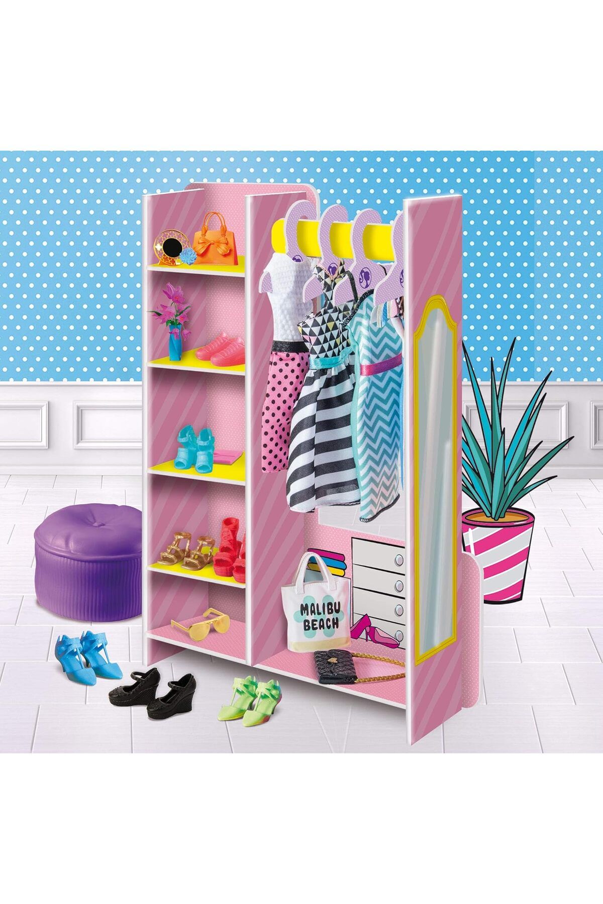 Lisciani-Barbie Fashion Boutique with Doll 3