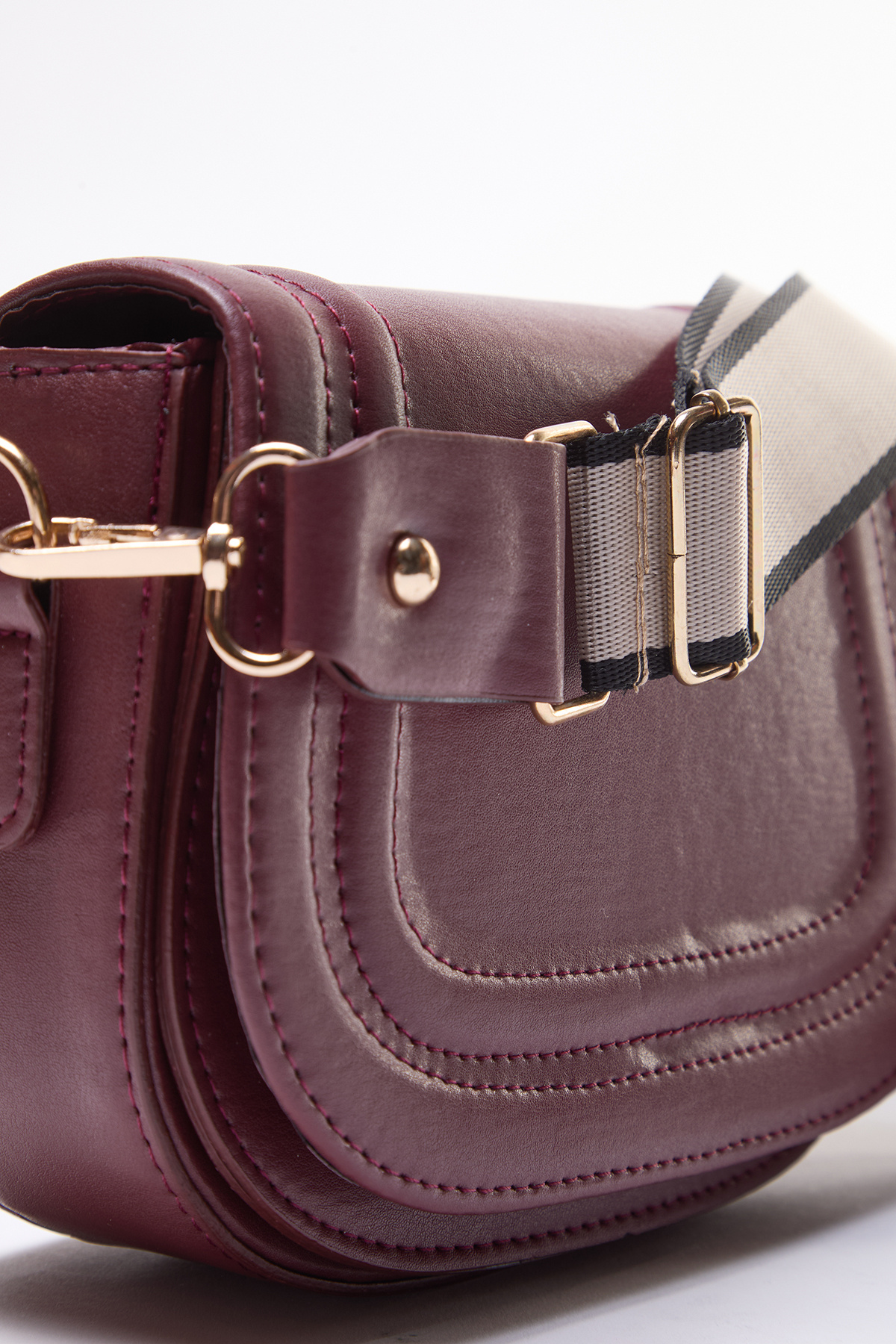 TRENDYOL SHOES-Burgundy Crossbody Damen Tasche TWOAW25OC00003 6