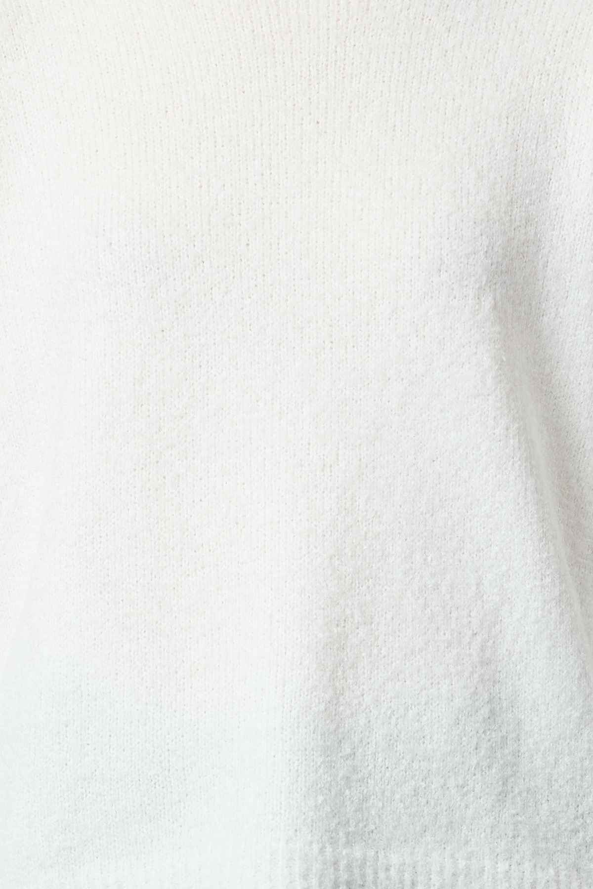 Trendyolmilla  Ekru*001 Geniş Kalıp Dokulu Triko Kazak TWOAW23KZ01863 - Görsel 3