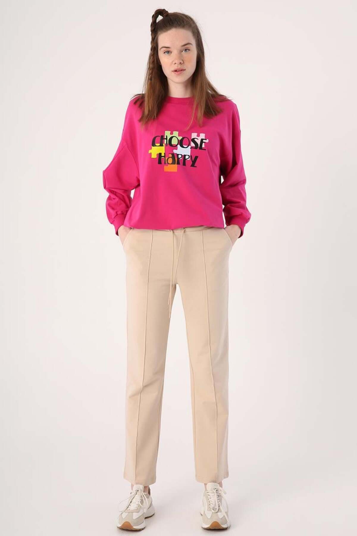 ALLDAY-Beige01-Sweatpants with Pockets 2