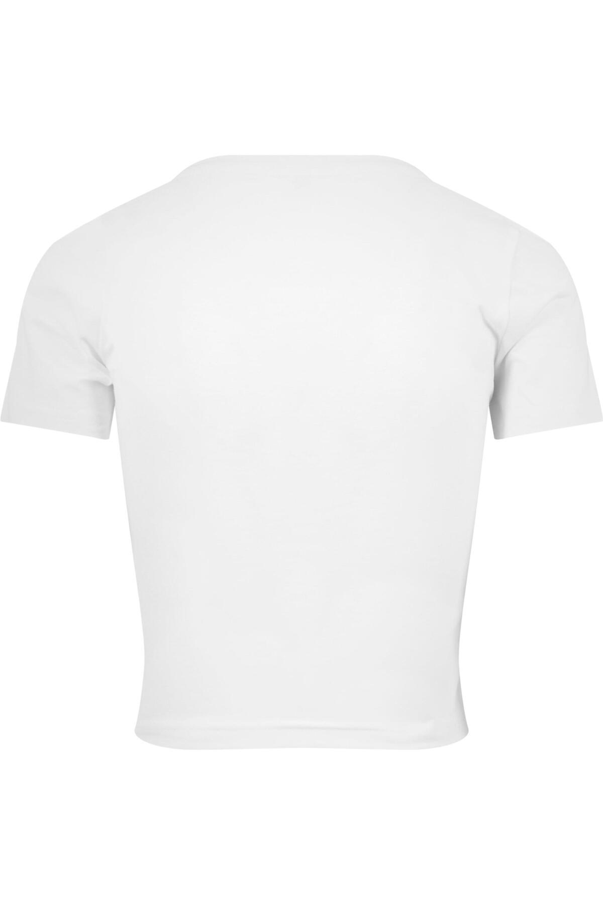 Mister Tee-Damen Ladies Butterfly Cropped Tee 2