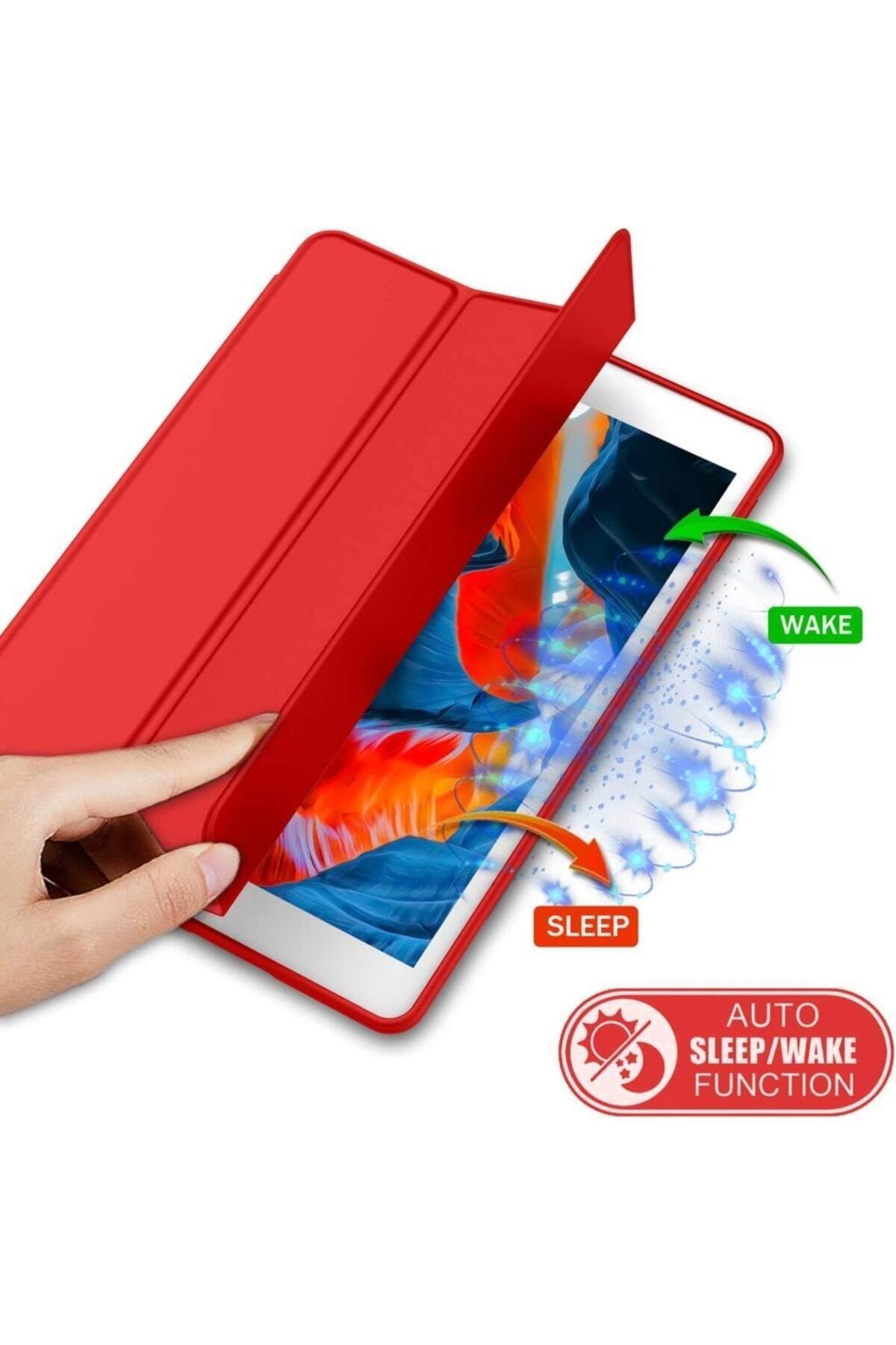 UnDePlus-Apple Ipad 9th 8th 7th Generation 10.2" Case Smart Case with Pencil Compartment A2602 A2603 A2604 A2605 4