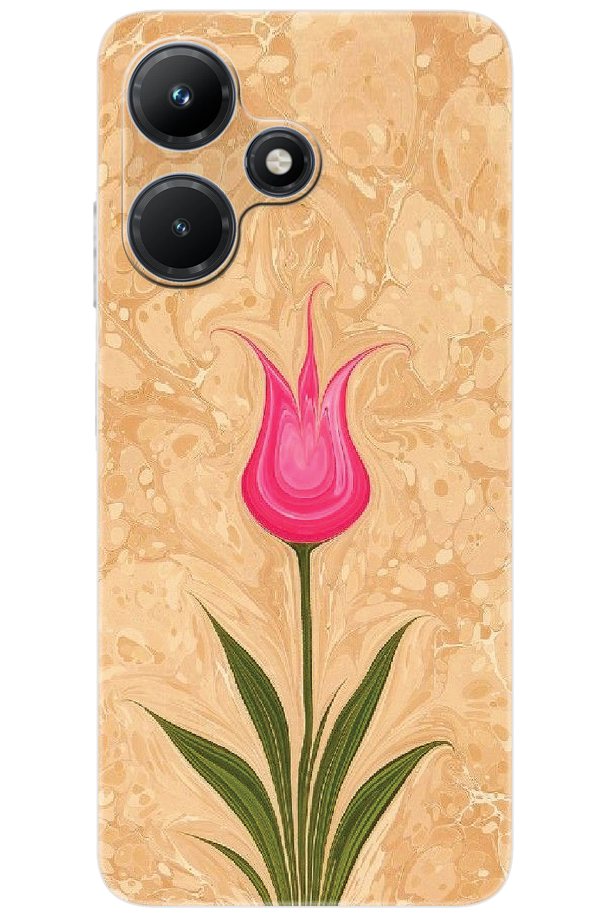 iNfinix Hot 30i (X669/X669C) Compatible Case Pattern Printed Silicone Tulip Design NGO:544 CP-RVc34NH