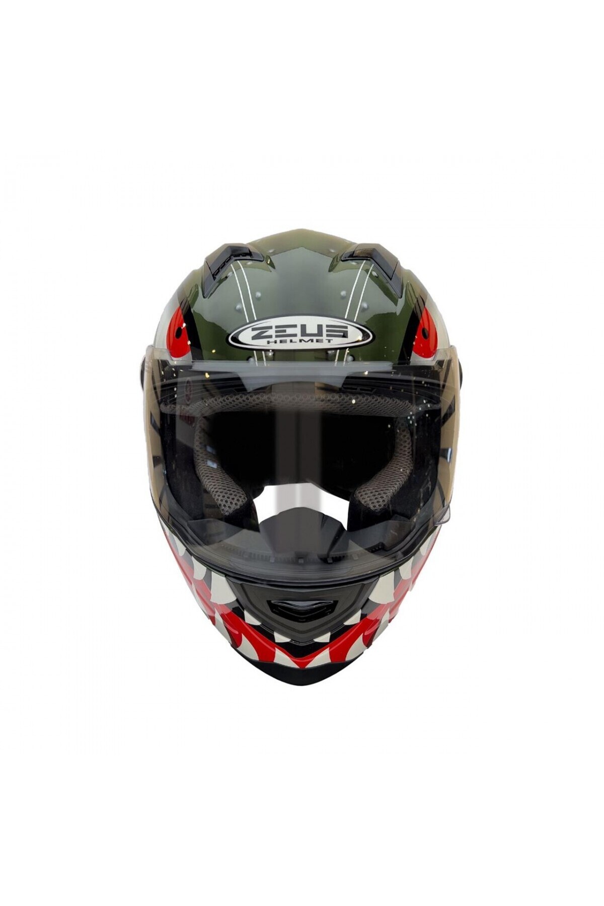 ZEUS ZS-811A G30 AL38 KAPALI KASK YEŞİL-GÜMÜŞ - Fiyatı, Yorumları