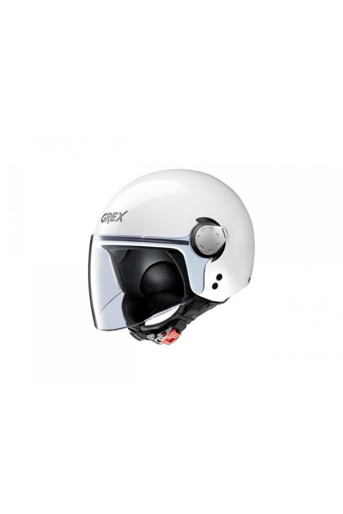 Grex G3.1 E Kınetıc Yarım Kask Metal Beyaz