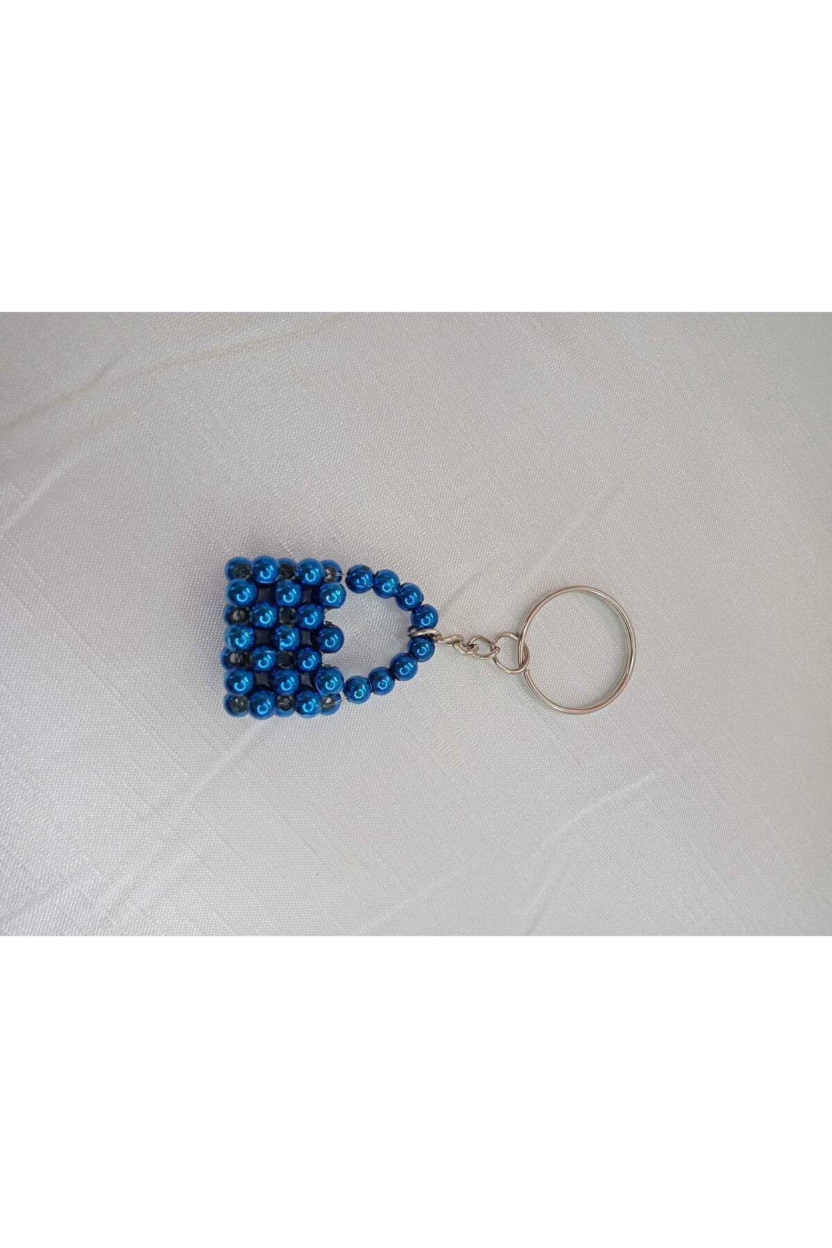 ebsa-Blue Bag Model Gift Keychain Promise Engagement Henna Birthday (5 Pcs) 6