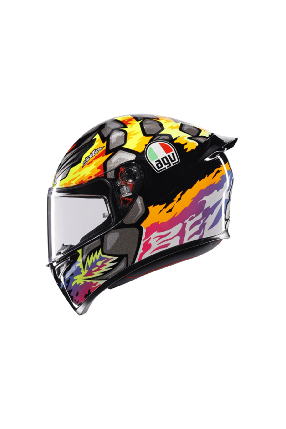 AGV-K1 S Bezzecchi Closed Helmet 2023 5