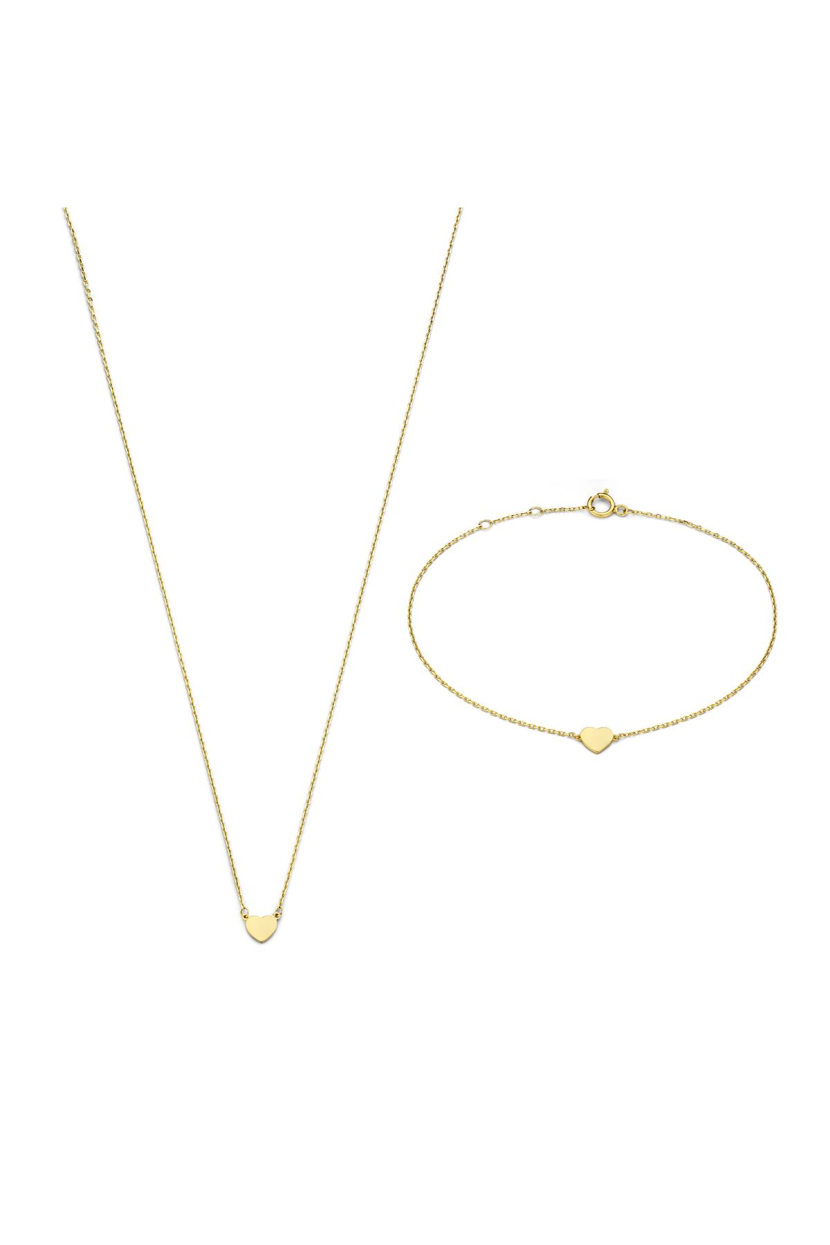 Isabel Bernard-Cadeau D'isabel 14 Karat | Gold Halskette Und Armband Geschenksets Ib90062 1