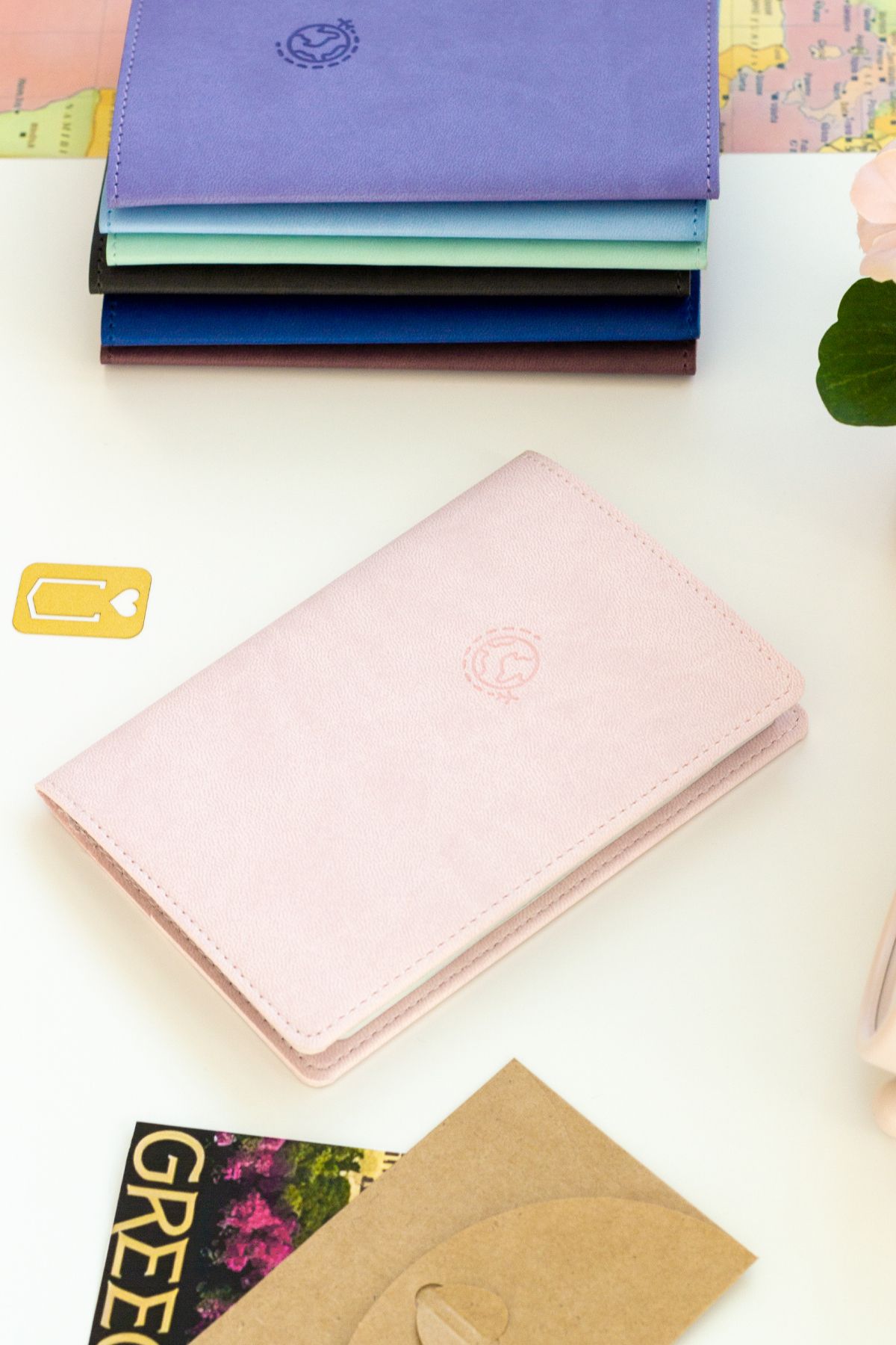Matt Notebook-Passport Cover Pink 5