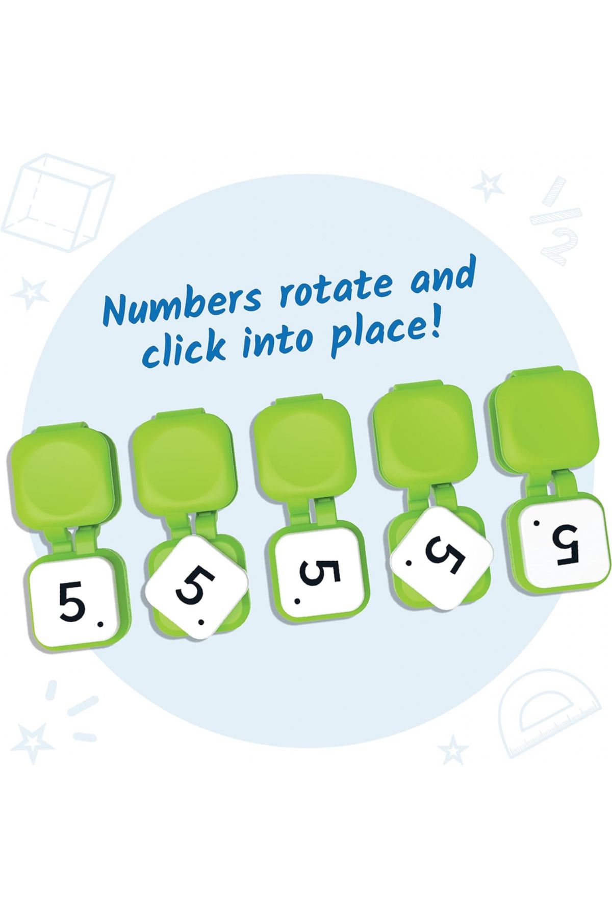 Learning Resources-Learn My Numbers Fine Motor Clips-95381 4